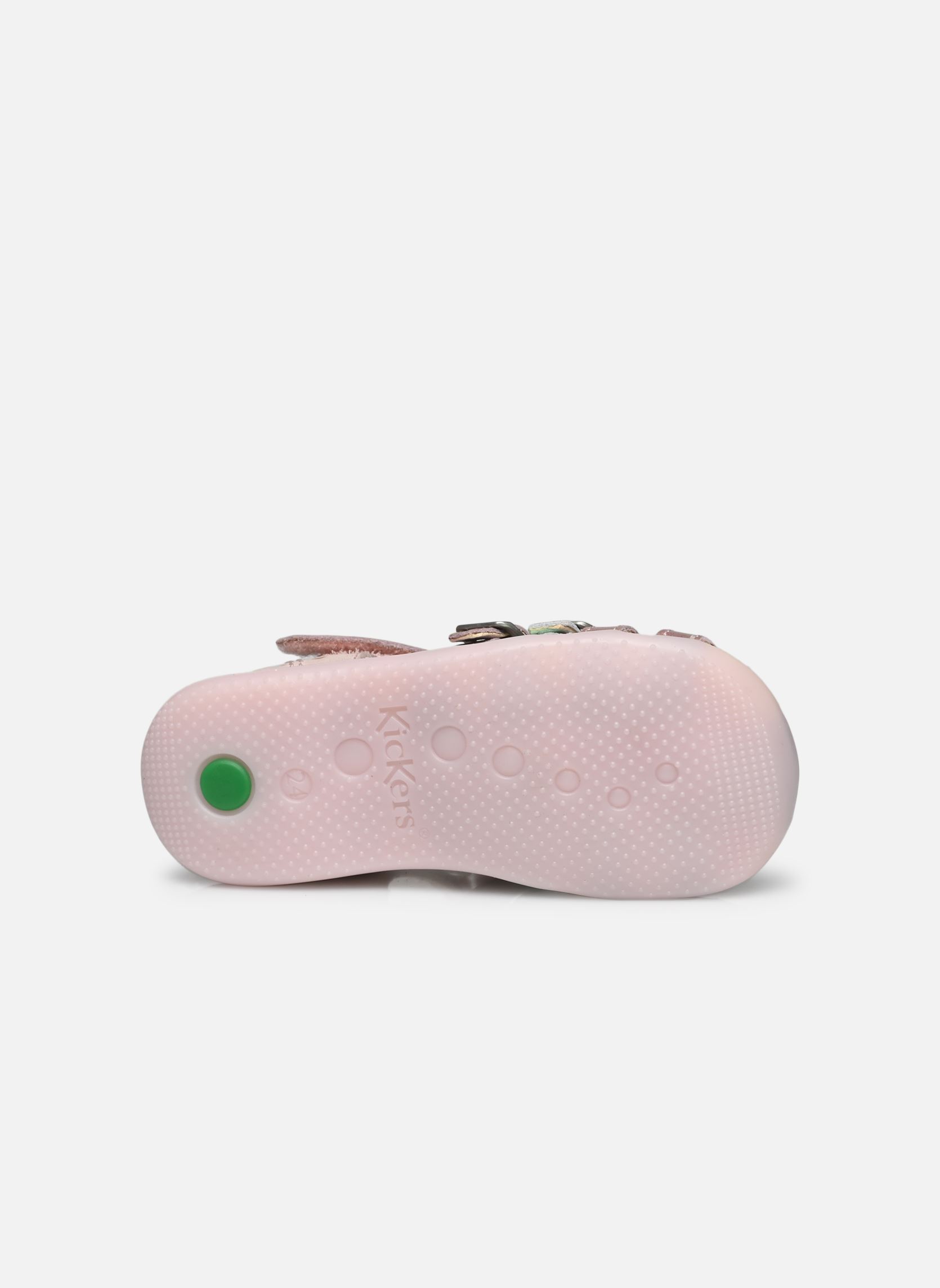 Sandales Bigkro fille rose Kickers Sandales Bigkro fille rose ROSE CLAIR PLUMETIS