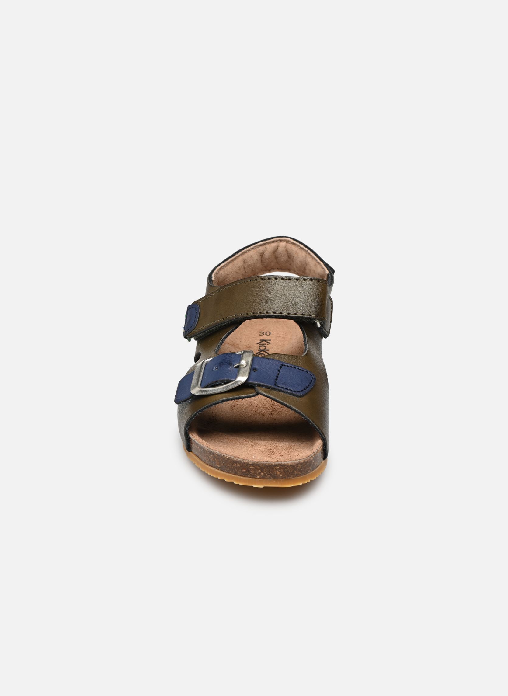 Sandalen Fuxio jongens groen Kickers Sandalen Fuxio jongens groen KAKI MARINE