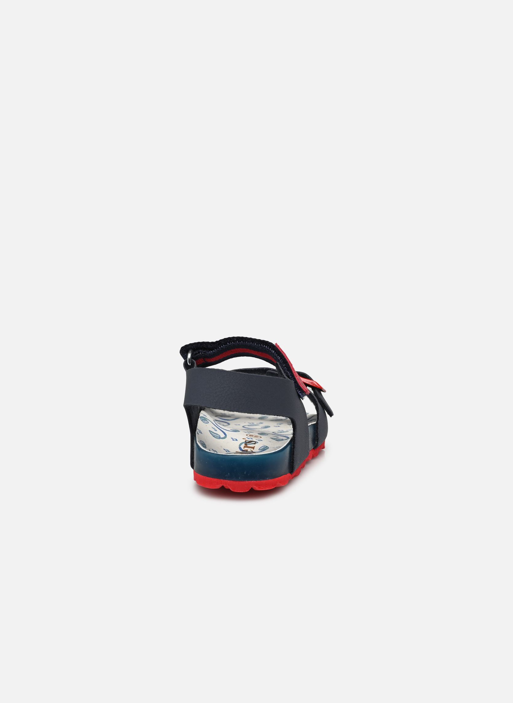 Sandales Sostreet garçon bleu Kickers Sandales Sostreet garçon bleu MARINE ROUGE