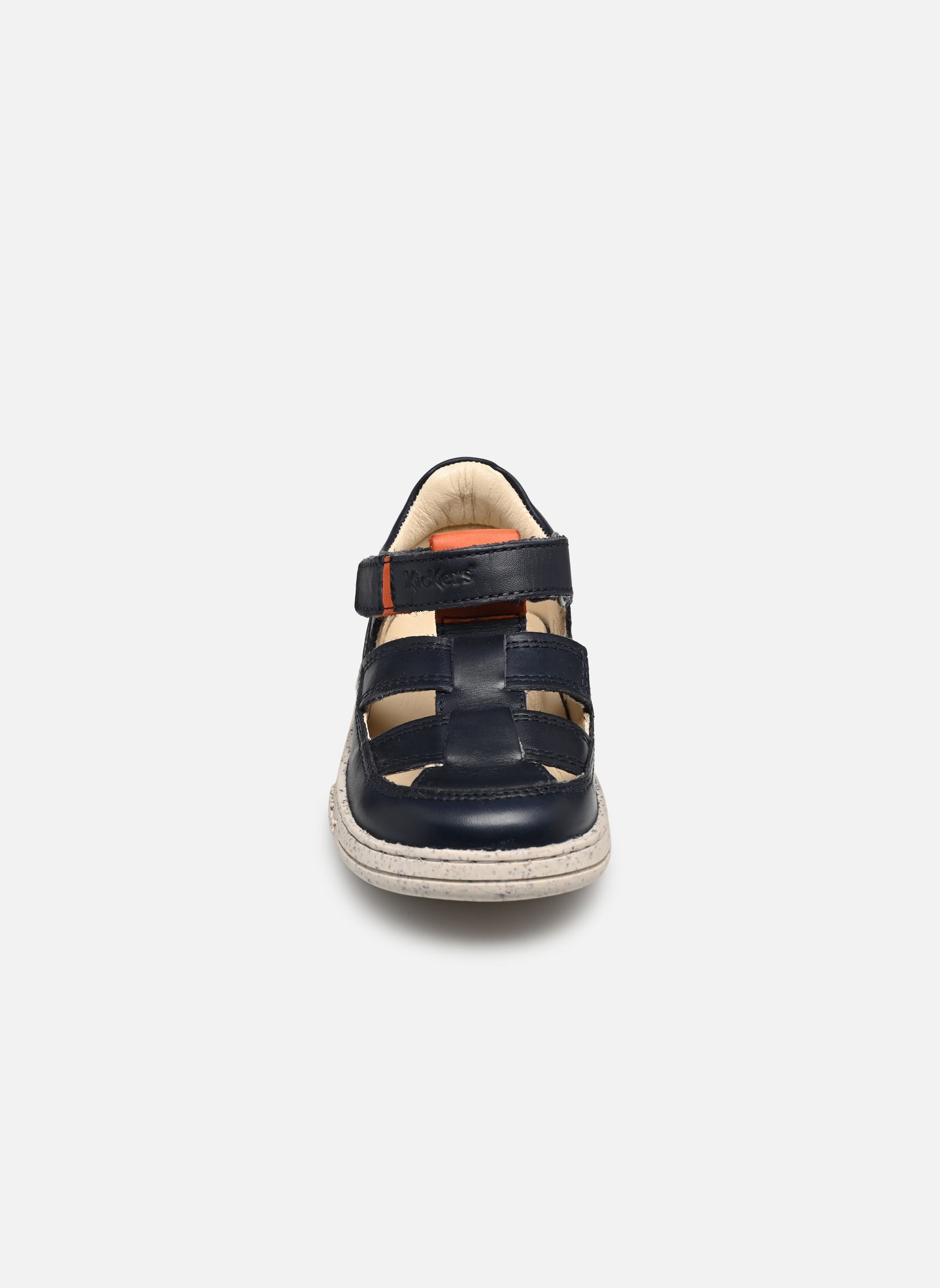 Sandales Tractus bleu Kickers Sandales Tractus bleu MARINE ORANGE