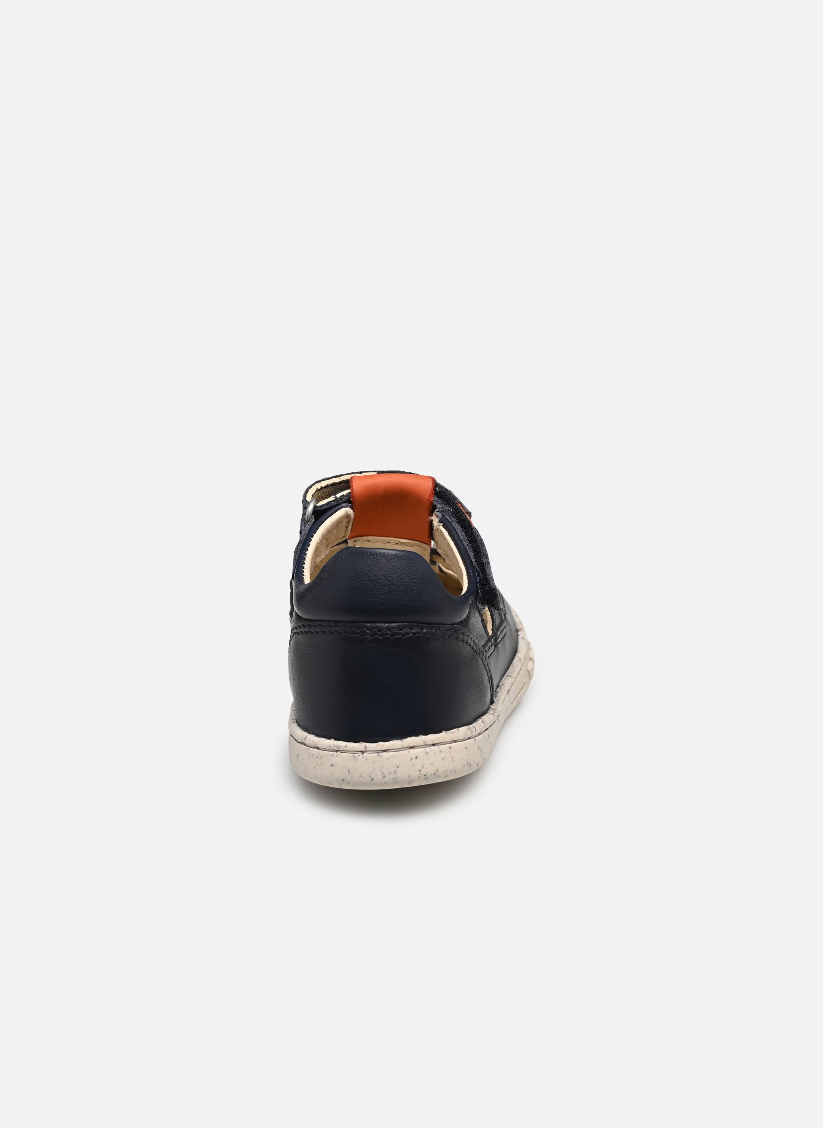 Sandales Tractus bleu Kickers Sandales Tractus bleu MARINE ORANGE