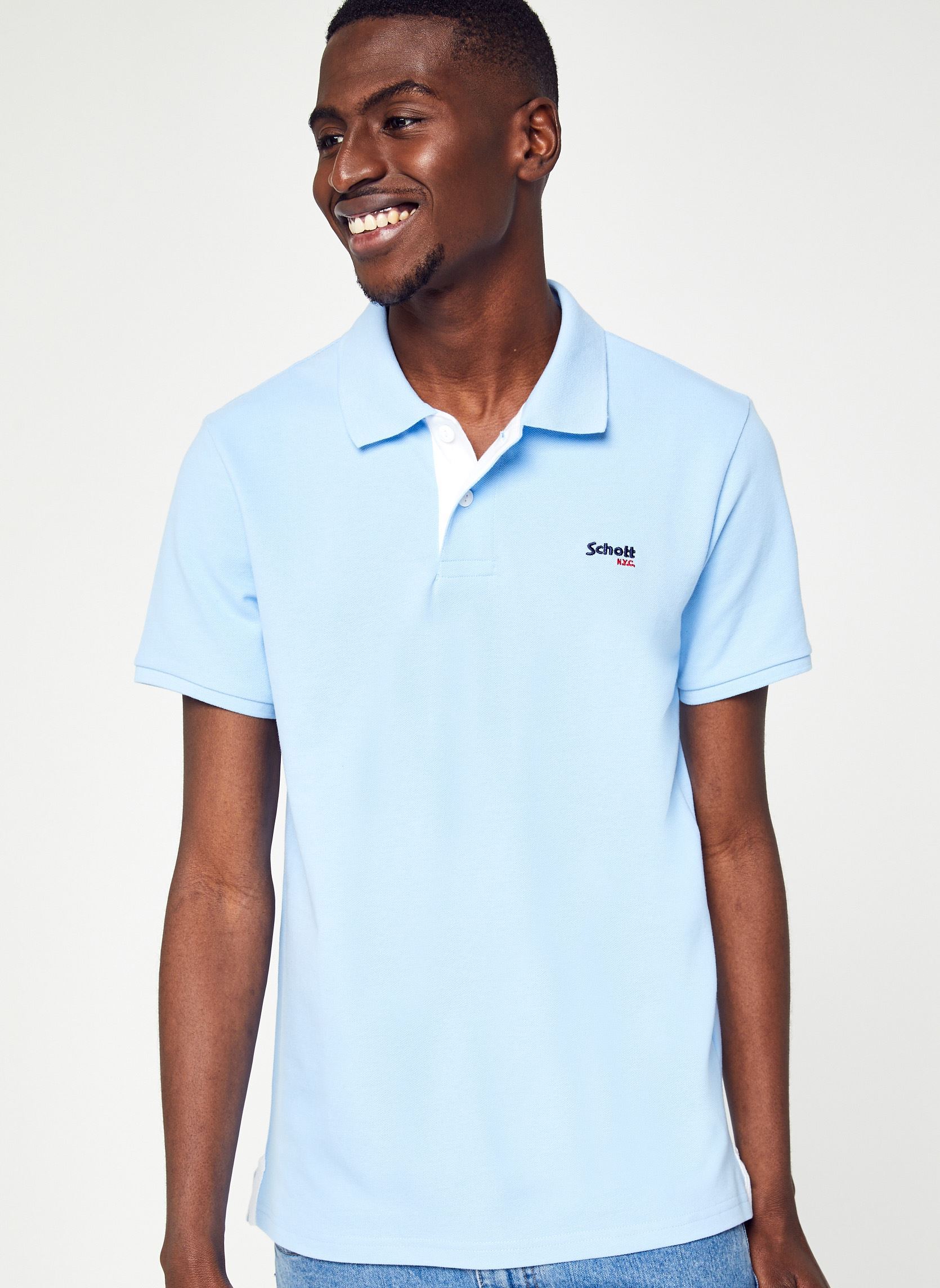 T shirt Schott PSMILTON EU - vue 3