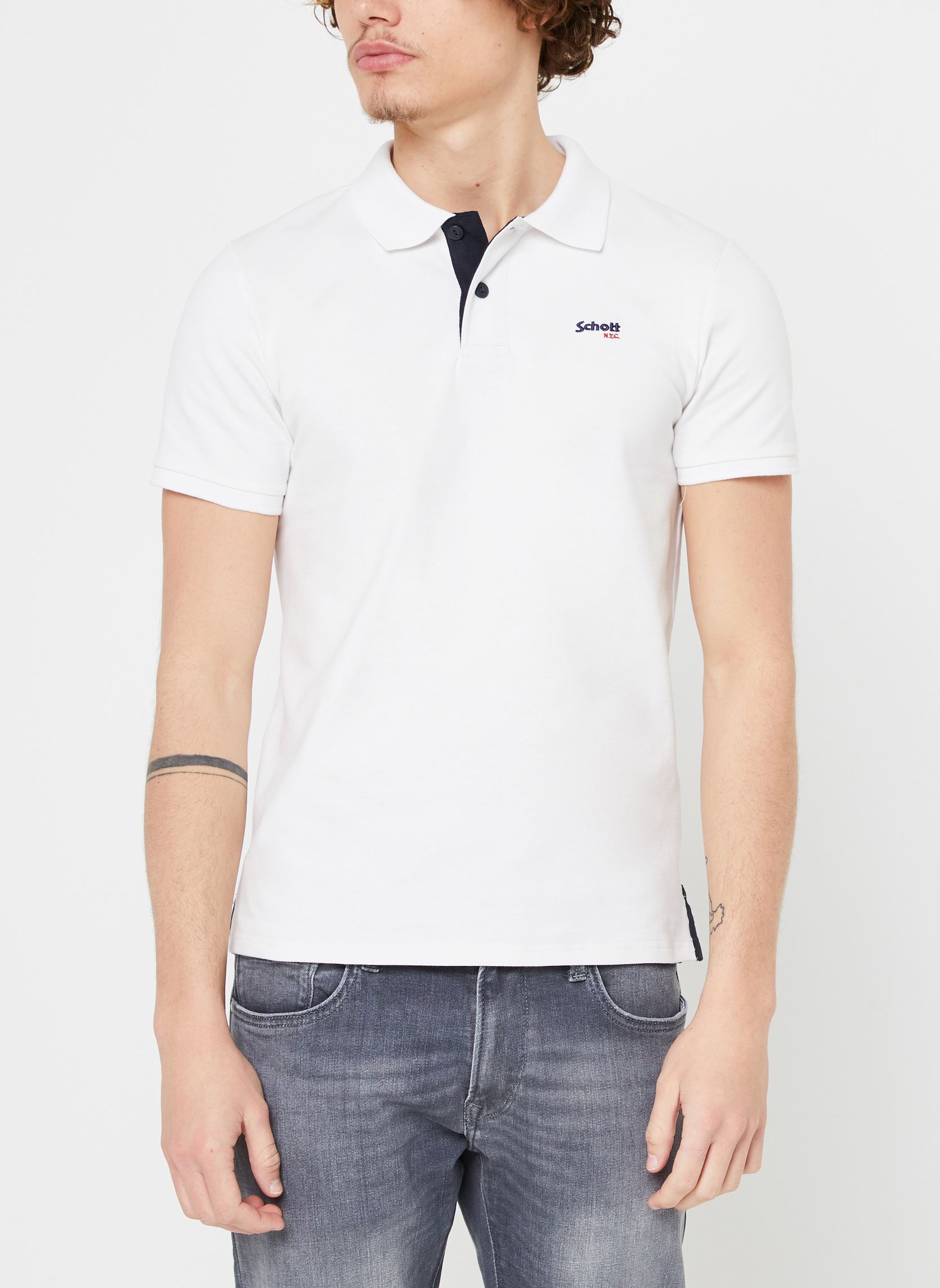 T shirt Schott PSMILTON EU - vue 2