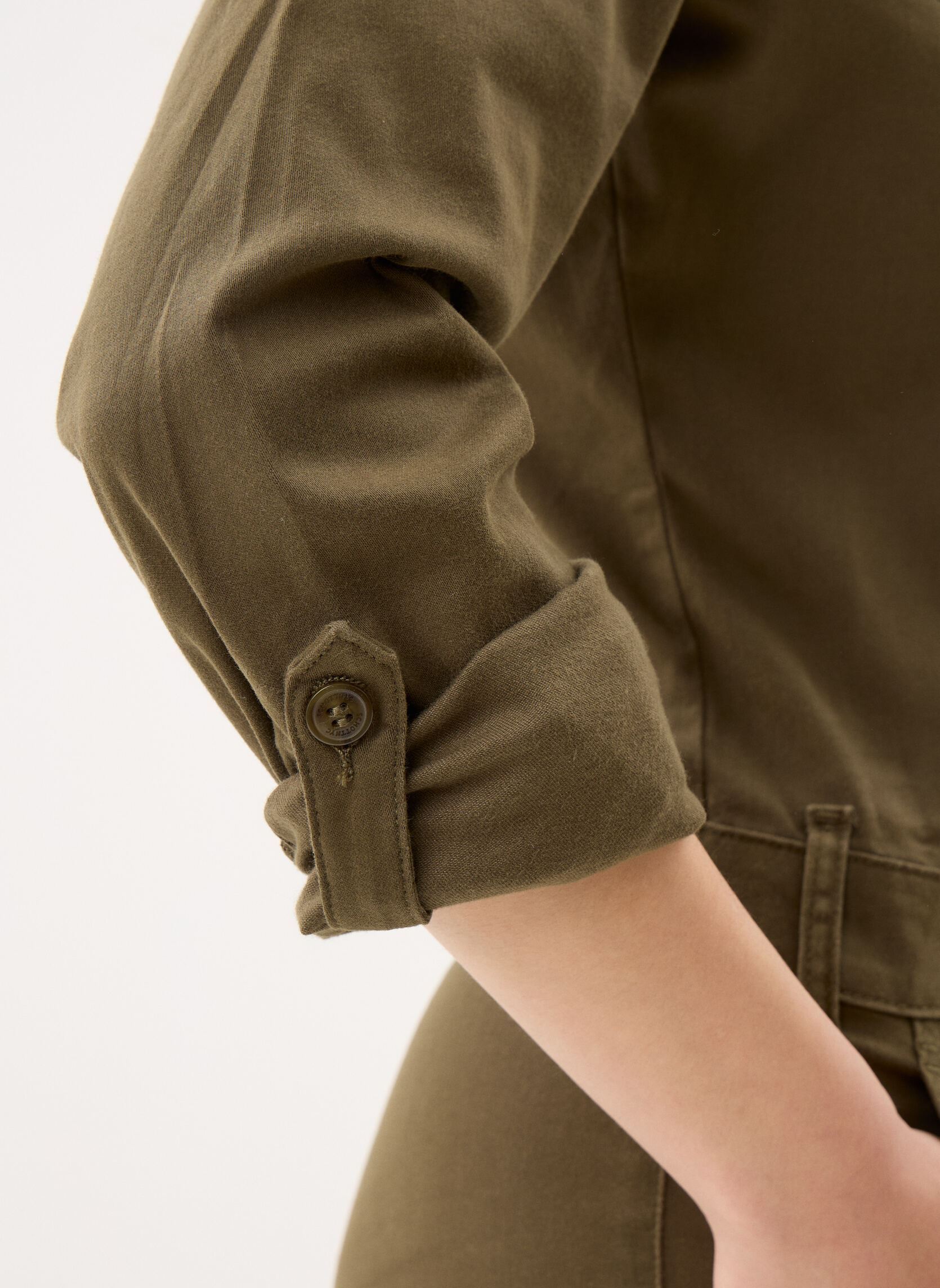 Jumpsuits / Overalls Combinaison-TRJUMP21W damen grün Schott Jumpsuits / Overalls Combinaison-TRJUMP21W damen grün KAKI