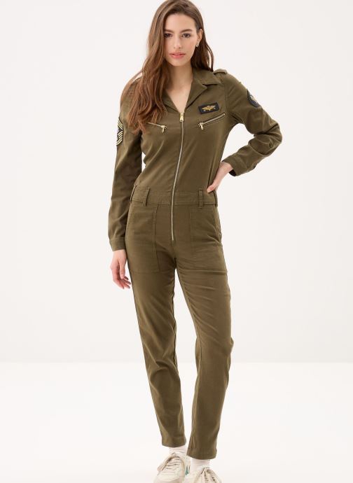Schott Jumpsuits / Overalls Combinaison-TRJUMP21W damen grün