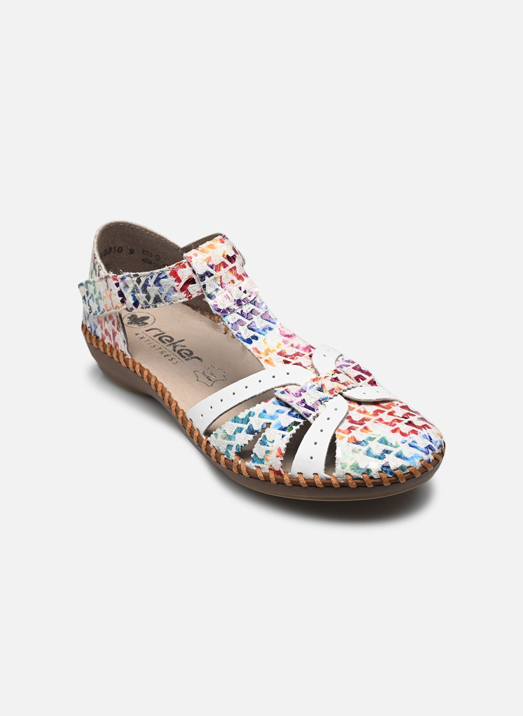 Sandales M1650 femme multicolore Rieker Sandales M1650 femme multicolore MULTICOLORE 92