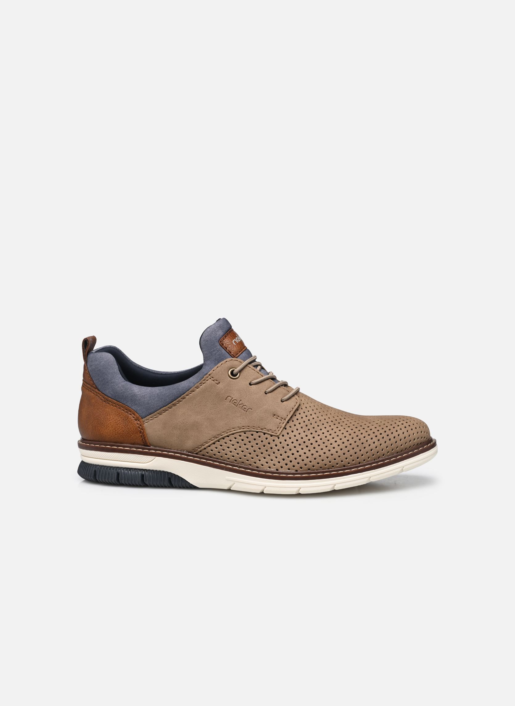 Derbies 14450 homme marron Rieker Derbies 14450 homme marron FANGO/TOFFEE/DENIM