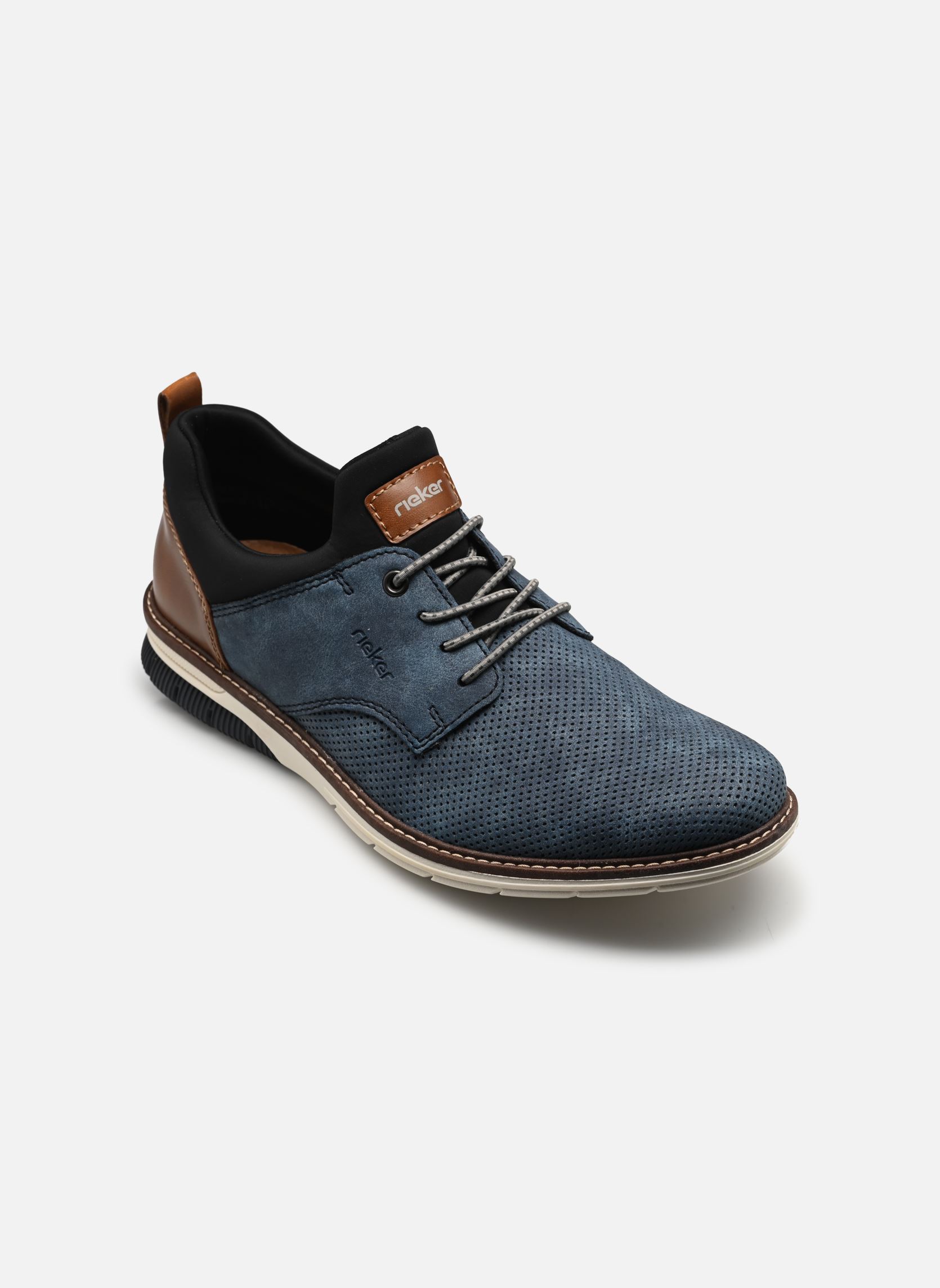 Derbies 14450 homme bleu Rieker Derbies 14450 homme bleu BALTIK/AMARETTO/SCHWARZ