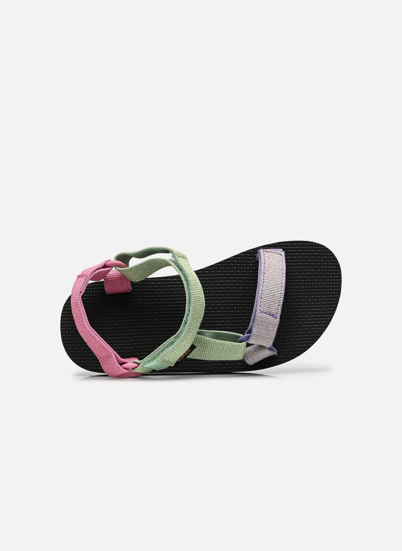 Sandalen Original Universal Metallic Kids meerkleurig Teva Sandalen Original Universal Metallic Kids meerkleurig QUIET GREEN MULTI