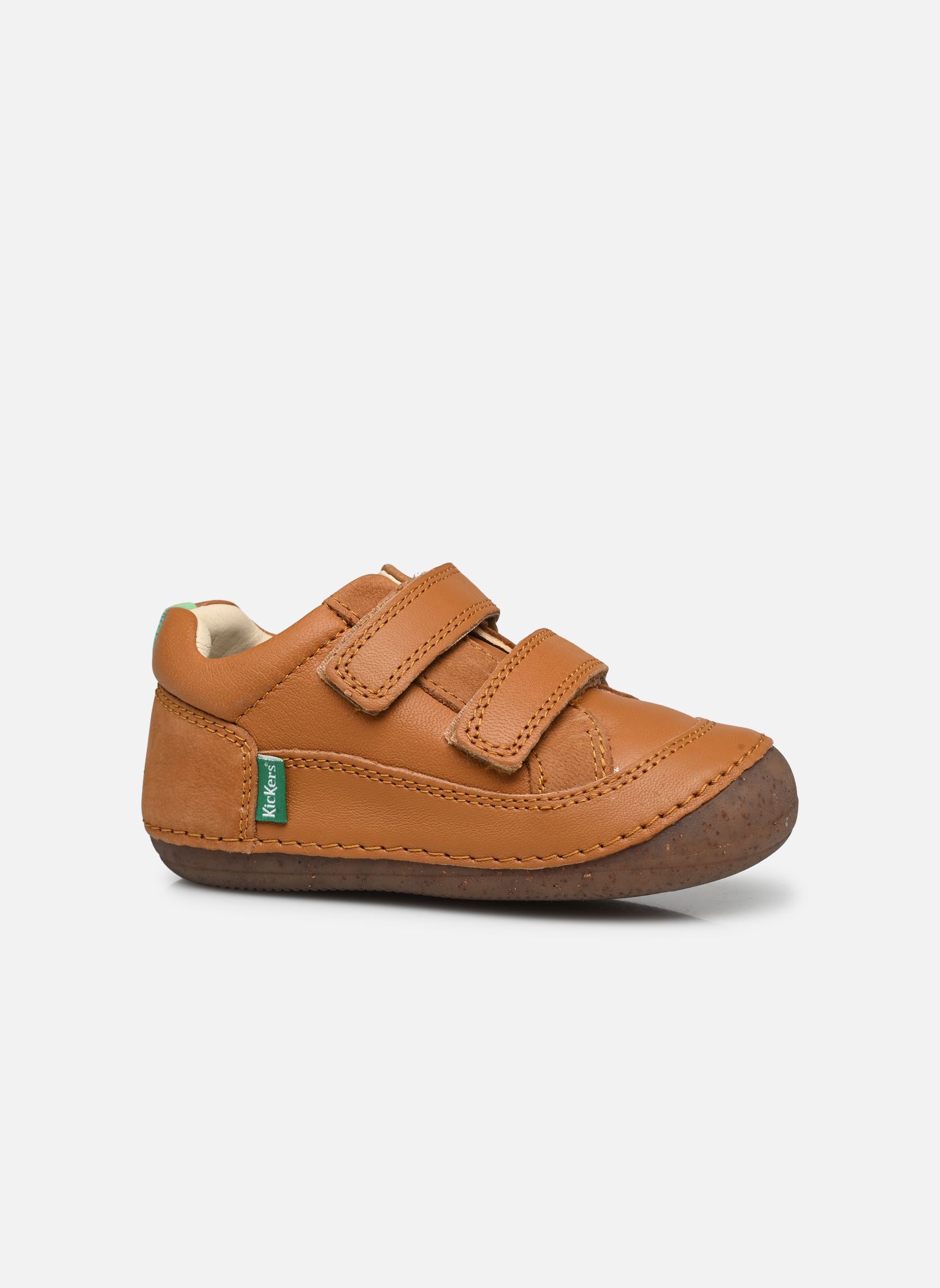 Baskets basses Sostankro garçon marron Kickers Baskets basses Sostankro garçon marron CAMEL