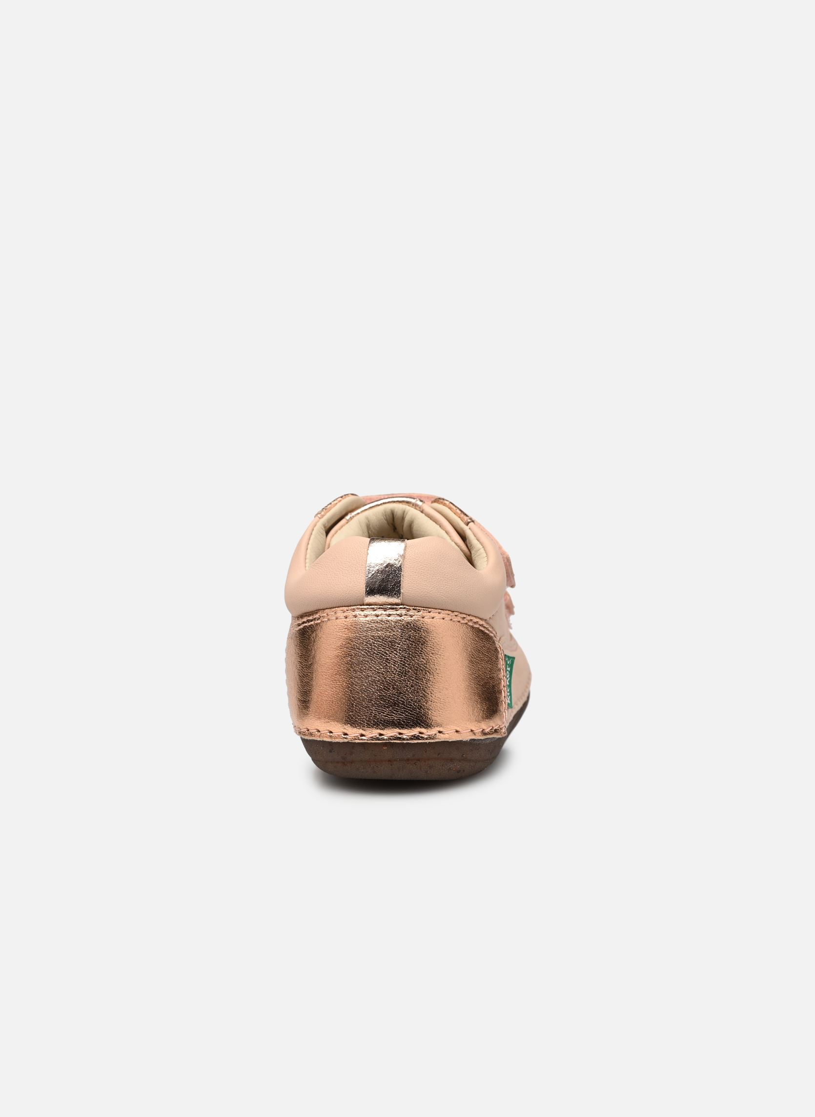 Niedrige Sneaker Sostankro mädchen rosa Kickers Niedrige Sneaker Sostankro mädchen rosa Rose Clair Metal