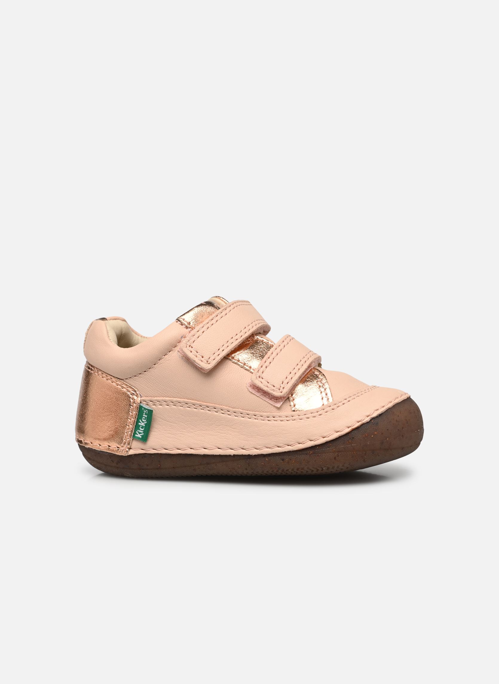 Niedrige Sneaker Sostankro mädchen rosa Kickers Niedrige Sneaker Sostankro mädchen rosa Rose Clair Metal