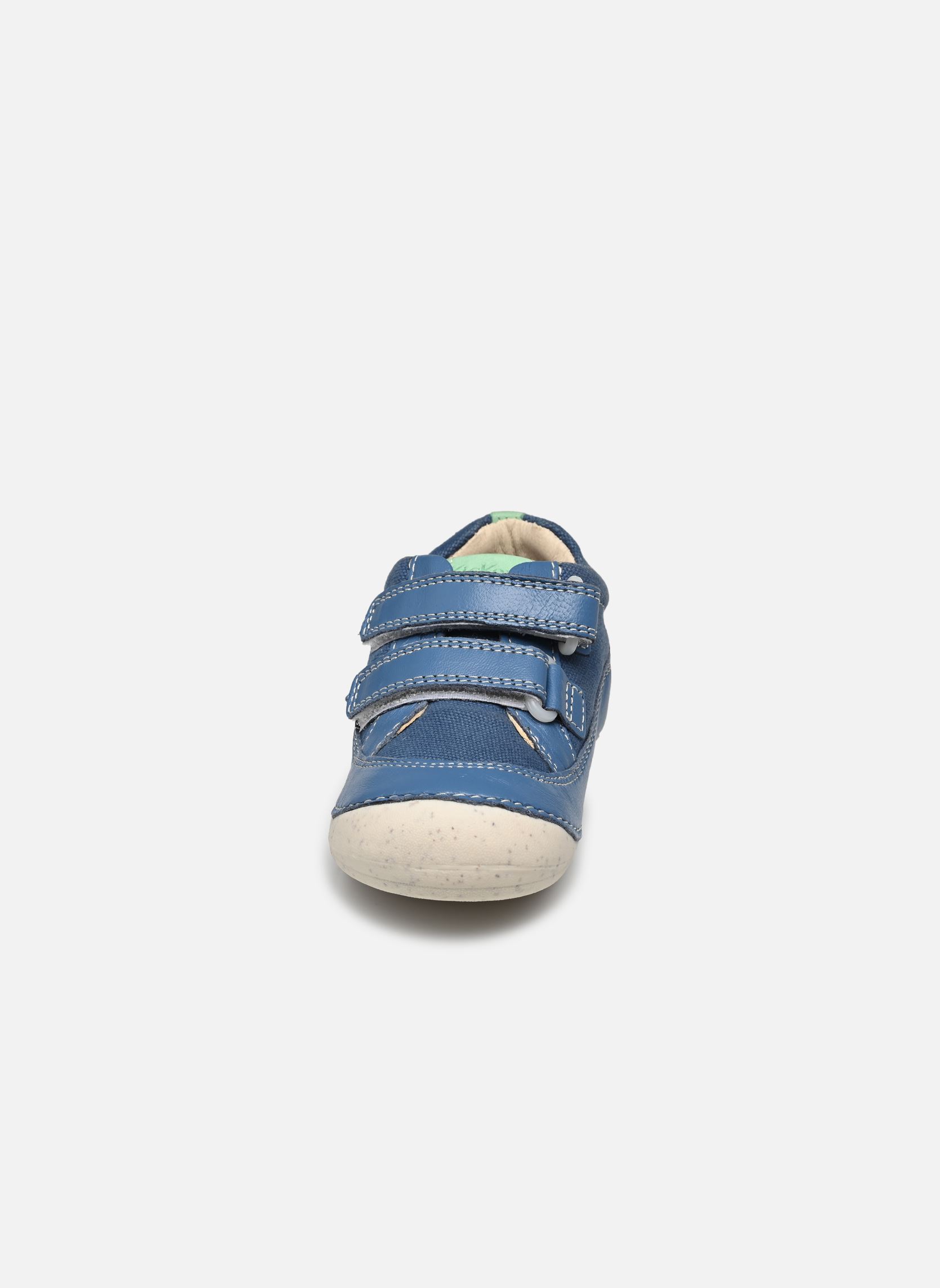 Baskets basses Sostankro garçon bleu Kickers Baskets basses Sostankro garçon bleu BLEU FONCE