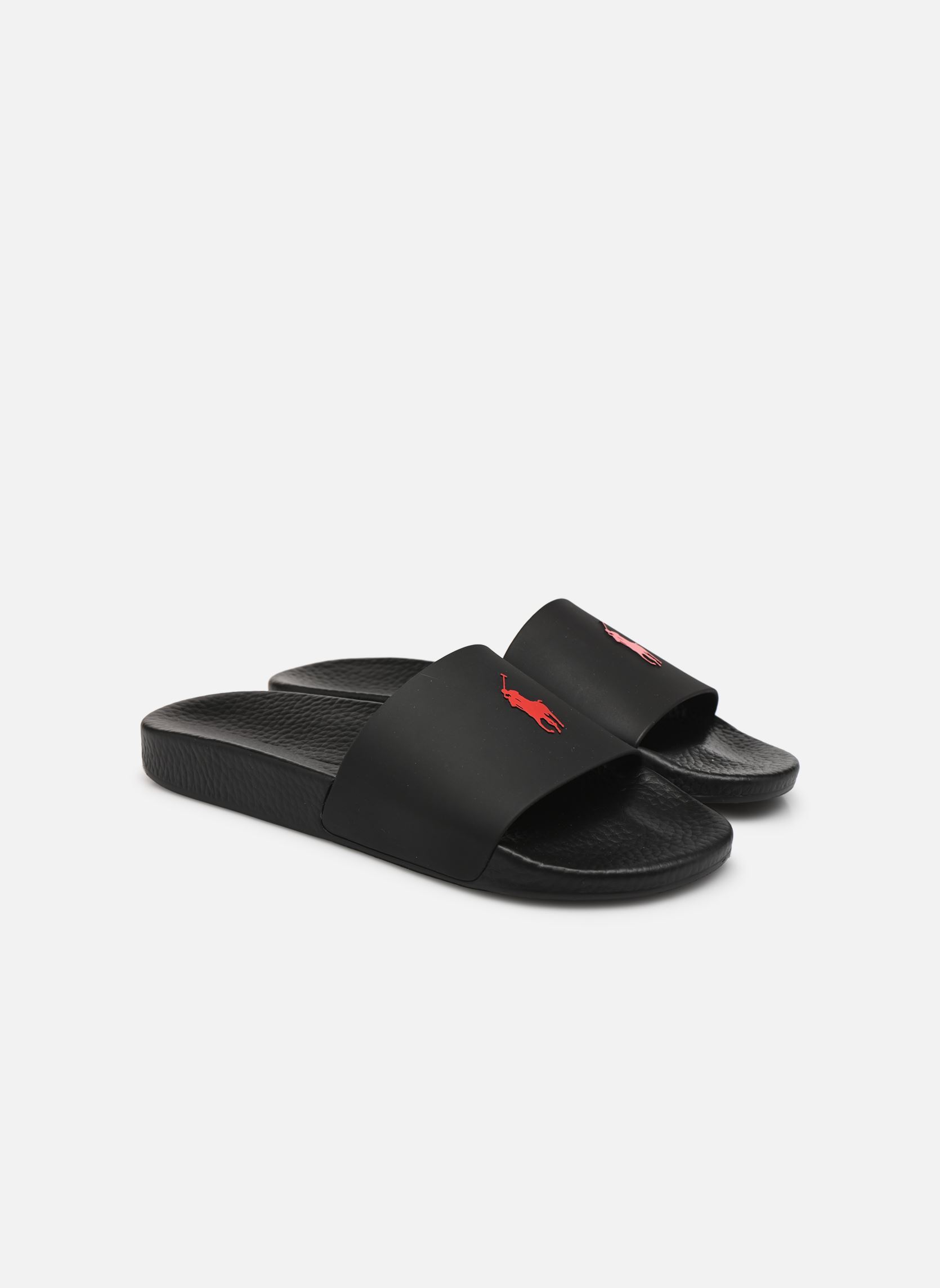 Sandalen und Pantoletten POLO SLIDE herren blau Polo Ralph Lauren Sandalen und Pantoletten POLO SLIDE herren blau BLACK/RED PP