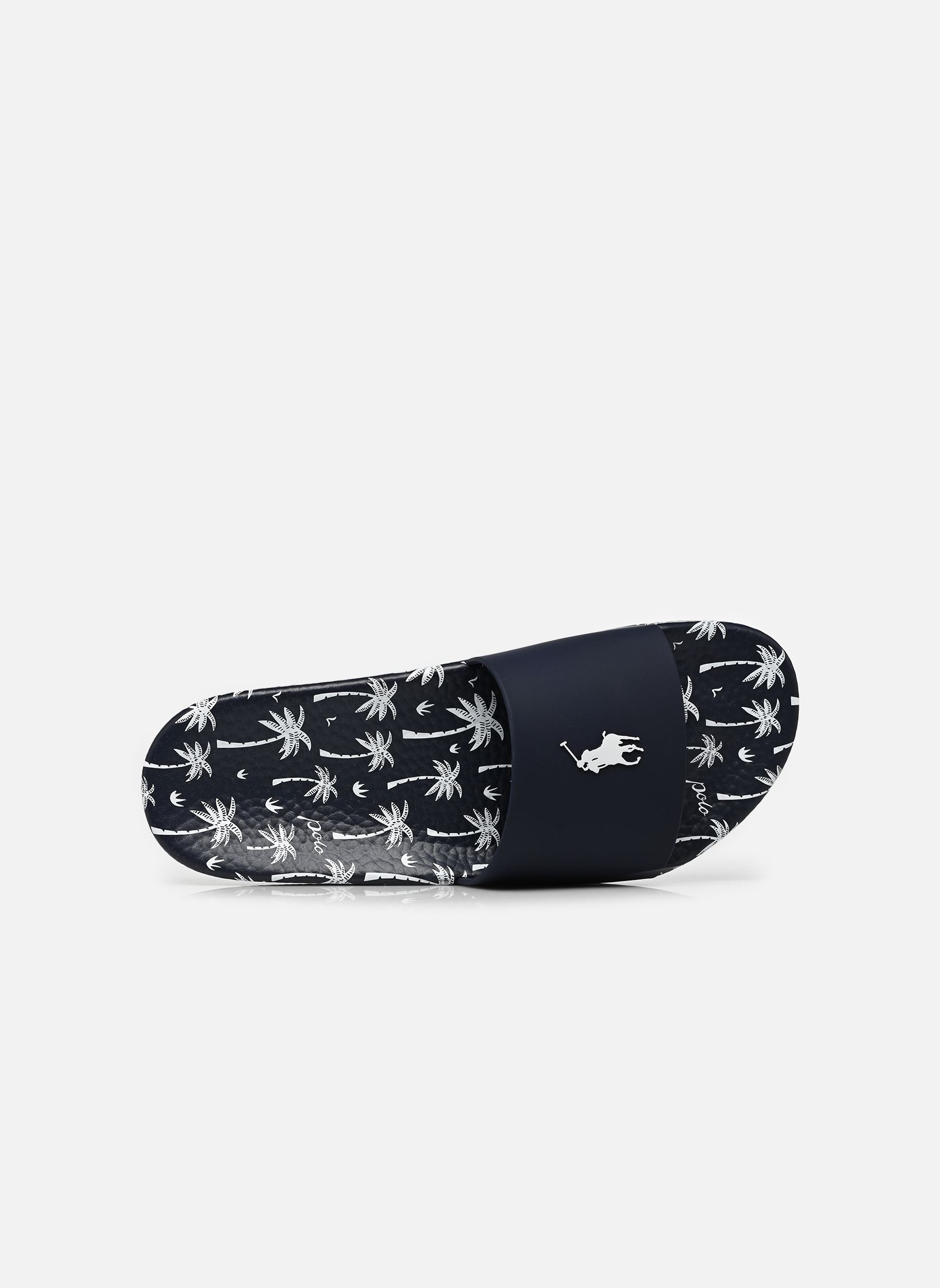 Sandalen und Pantoletten POLO SLIDE herren blau Polo Ralph Lauren Sandalen und Pantoletten POLO SLIDE herren blau NAVY POLO PALMS 1