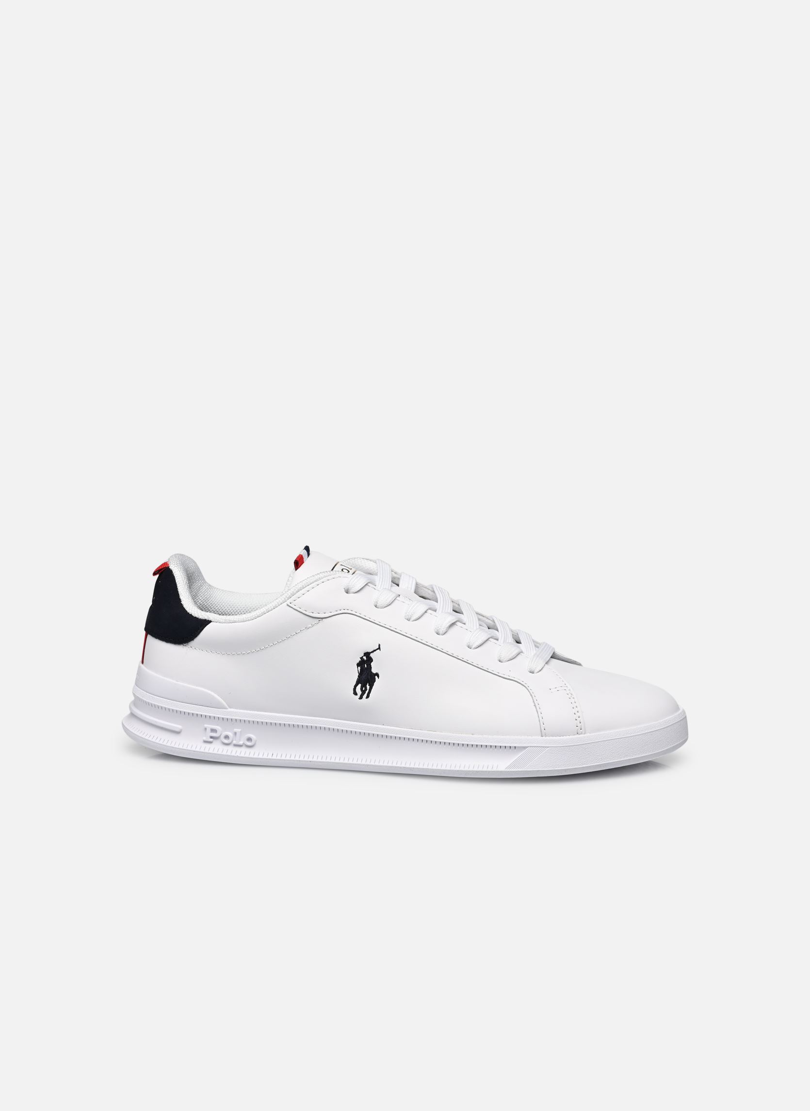 Niedrige Sneaker HRT CT II herren weiß Polo Ralph Lauren Niedrige Sneaker HRT CT II herren weiß WHITE/NAVY/RED