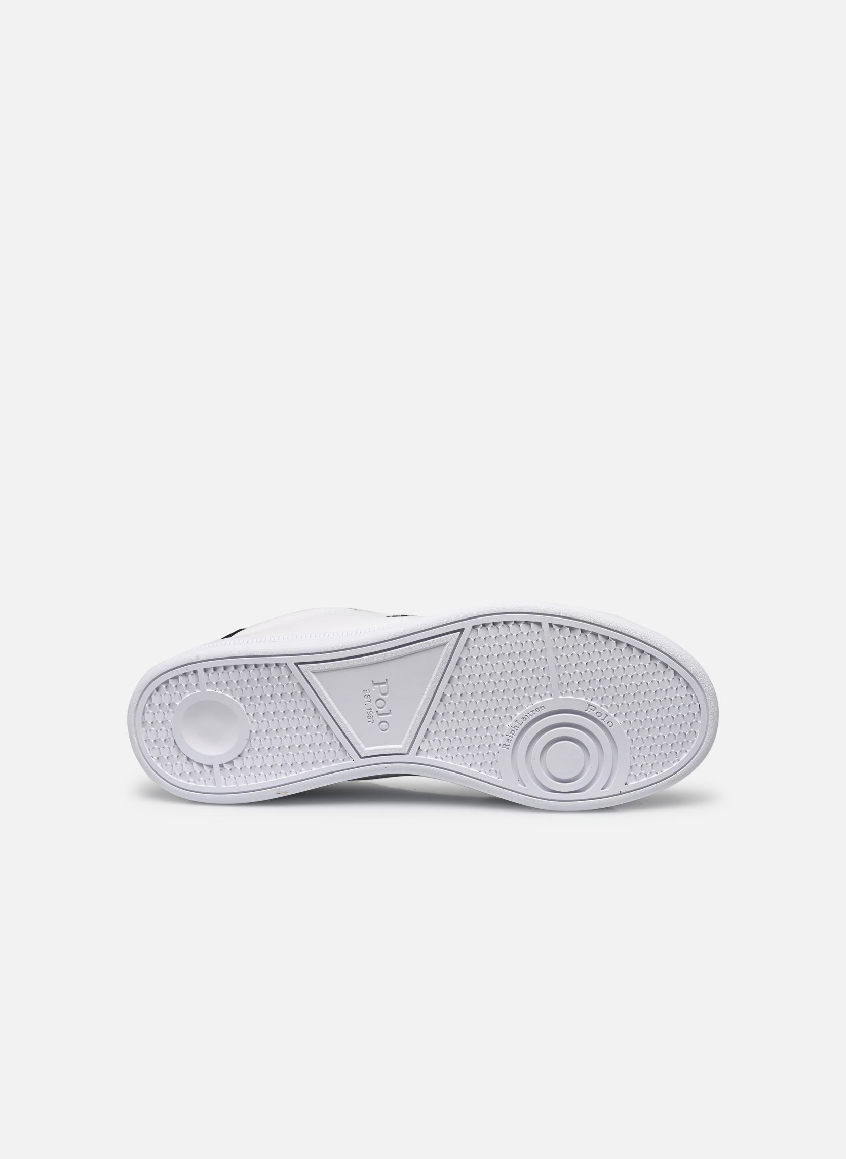 Niedrige Sneaker HRT CT II herren weiß Polo Ralph Lauren Niedrige Sneaker HRT CT II herren weiß WHITE/NAVY/RED