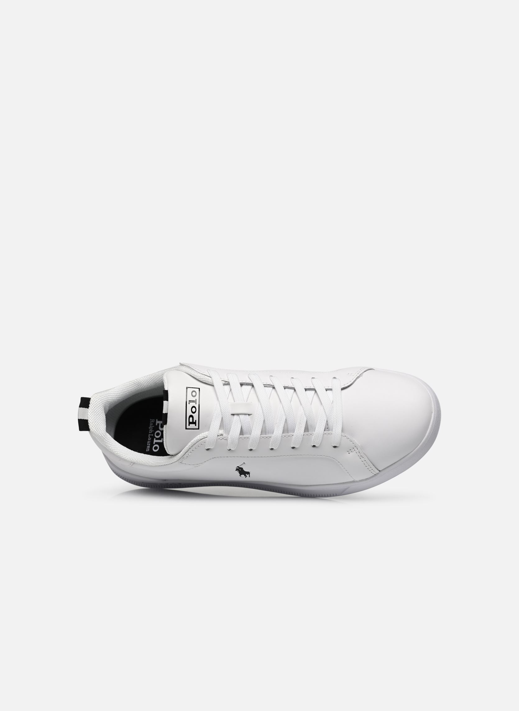 Baskets basses HRT CT II homme blanc Polo Ralph Lauren Baskets basses HRT CT II homme blanc WHITE/BLACK PP