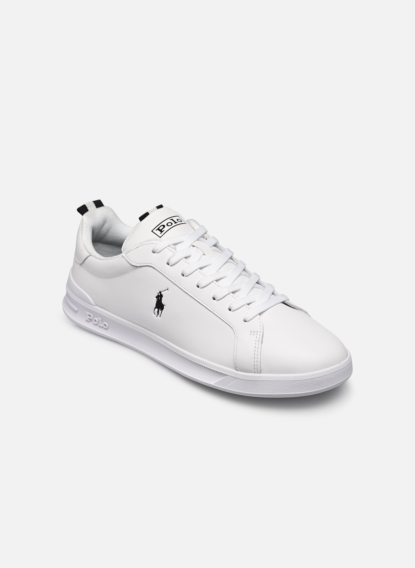 Baskets basses HRT CT II homme blanc Polo Ralph Lauren Baskets basses HRT CT II homme blanc WHITE/BLACK PP