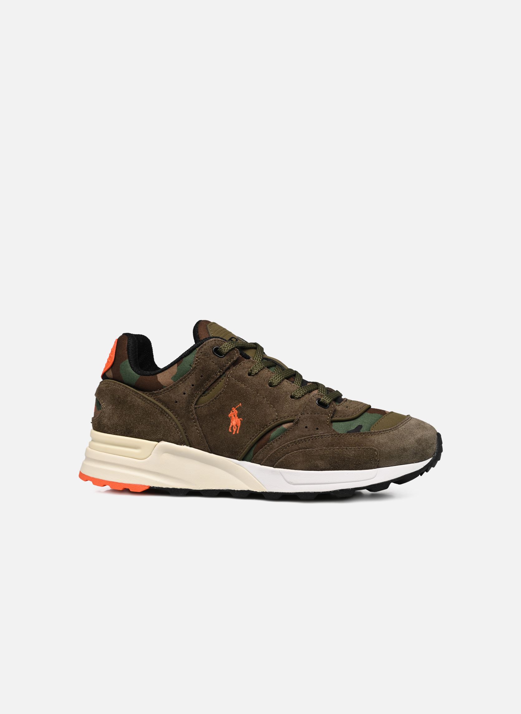 Baskets basses TRACKSTR 200 homme vert Polo Ralph Lauren Baskets basses TRACKSTR 200 homme vert Defender Green