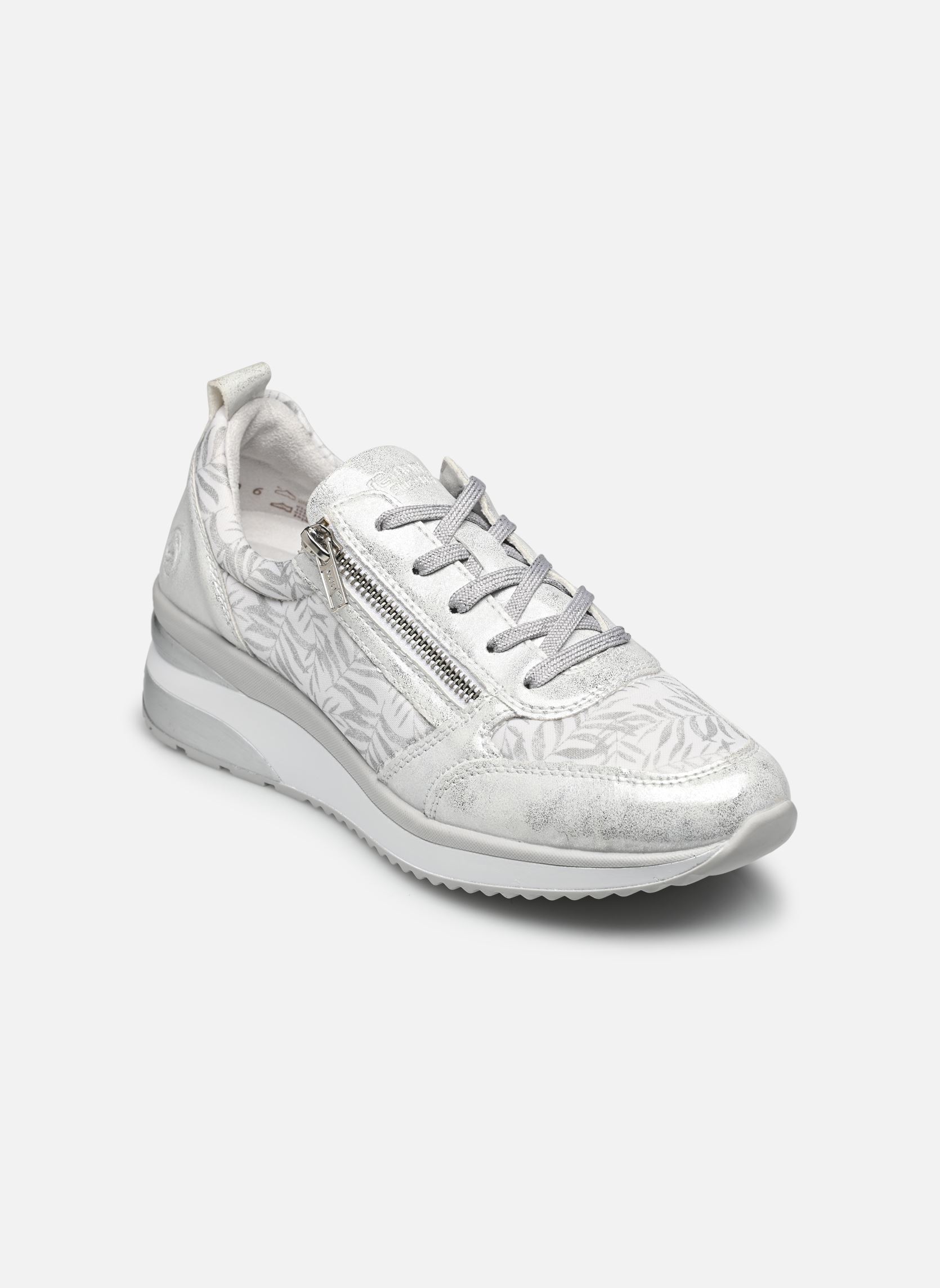 Lage sneakers D2401 dames wit Remonte Lage sneakers D2401 dames wit ICE/REINWEISS/SILBER