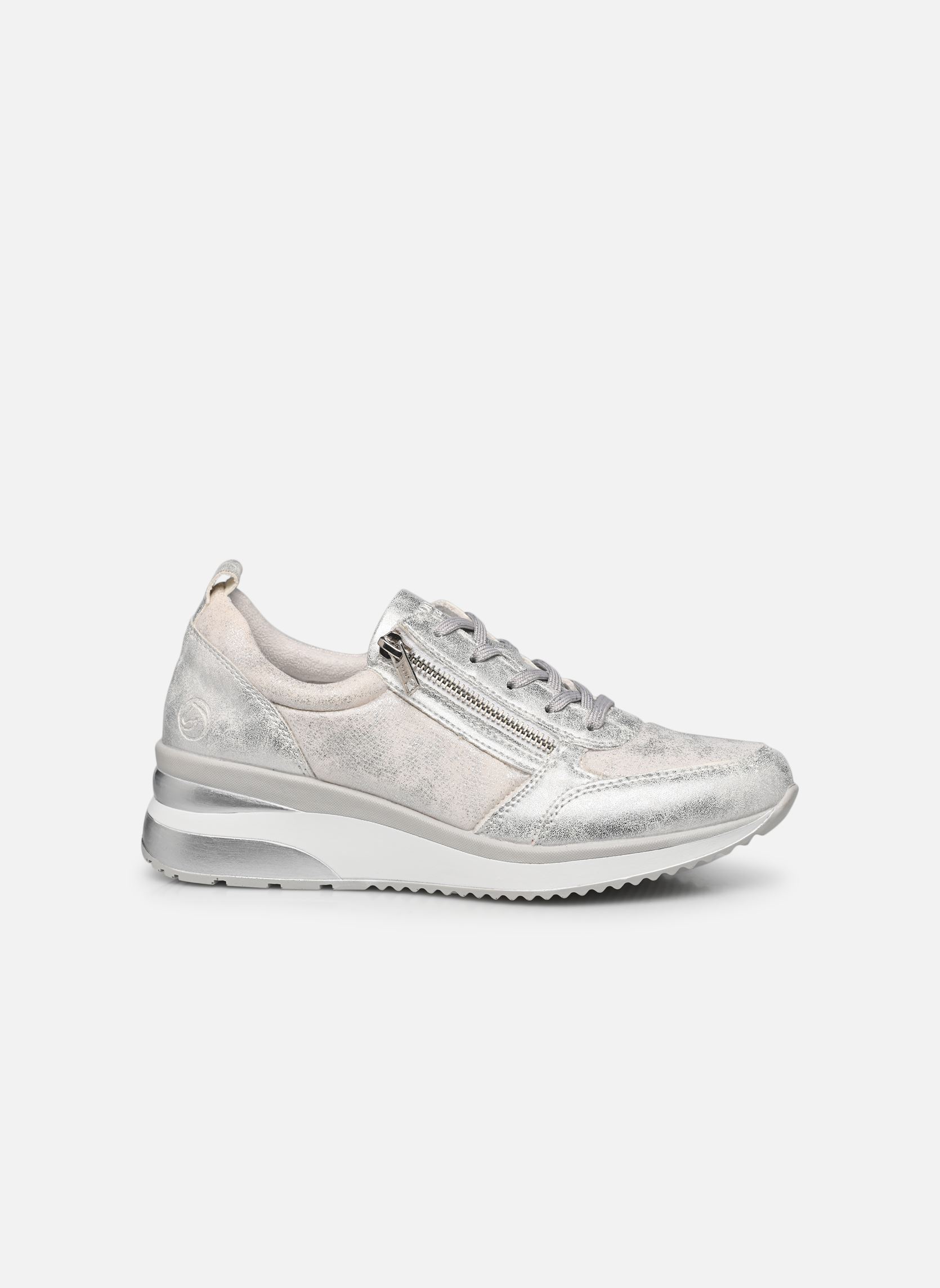Lage sneakers D2401 dames wit Remonte Lage sneakers D2401 dames wit ICE/WEISS-SILBER