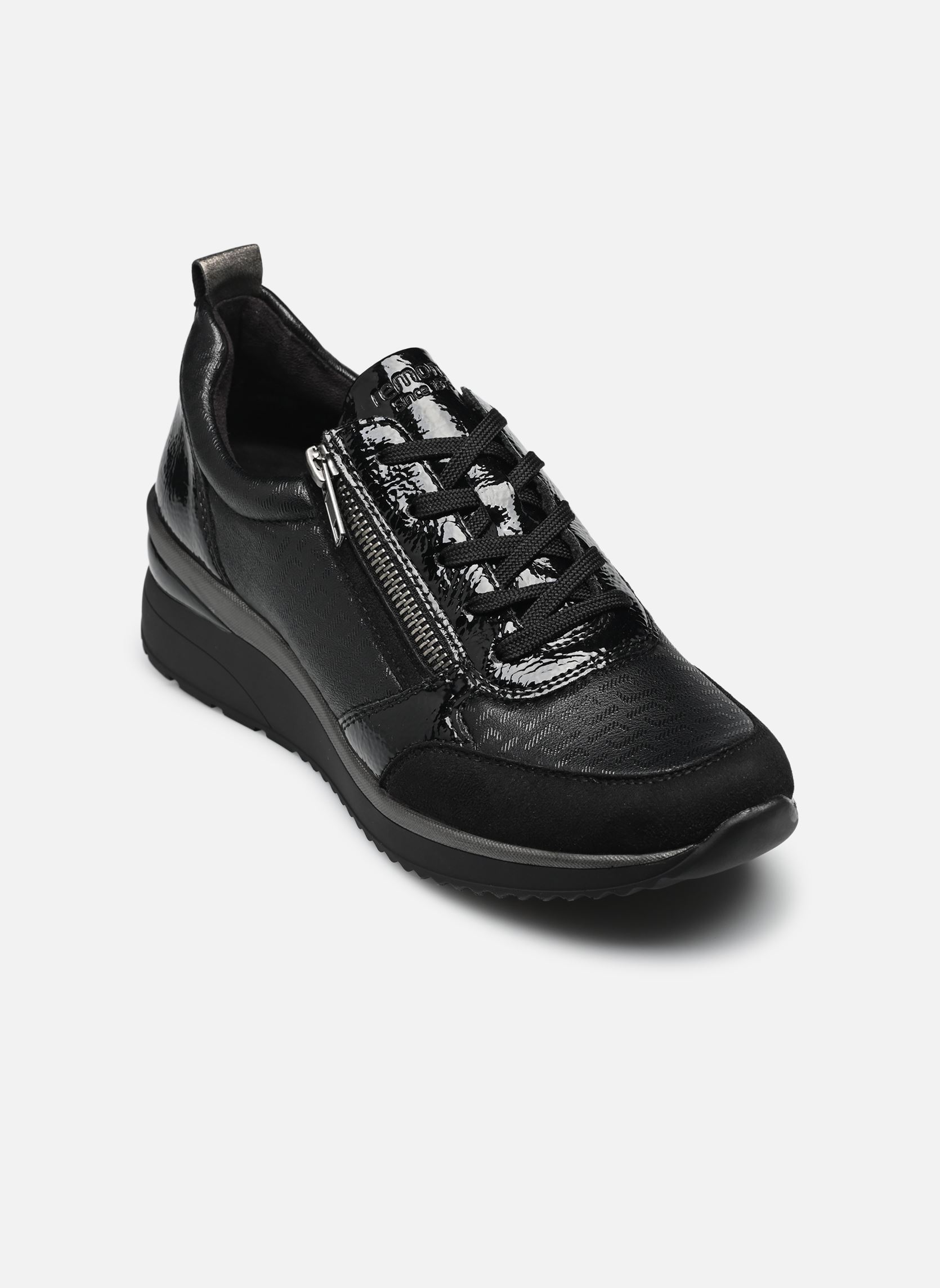 Baskets basses D2401 femme noir Remonte Baskets basses D2401 femme noir SCHWARZ/SCHWARZ/SCHWARZ-SHINY/
