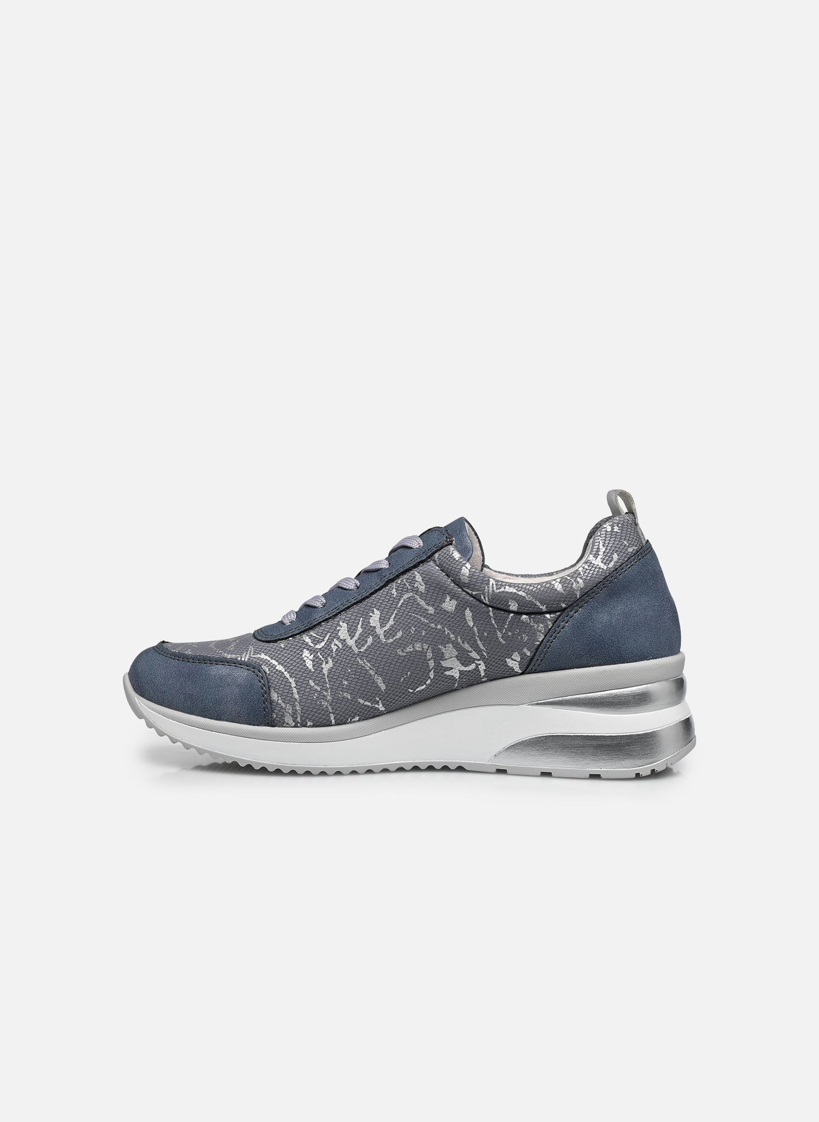 Baskets basses D2401 femme bleu Remonte Baskets basses D2401 femme bleu ADRIA/LIGHTBLUE/SILVER/SILVER