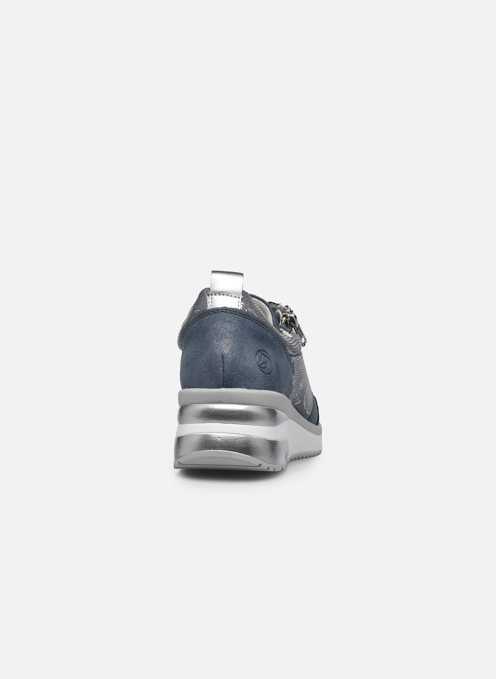 Baskets basses D2401 femme bleu Remonte Baskets basses D2401 femme bleu ADRIA/LIGHTBLUE/SILVER/SILVER