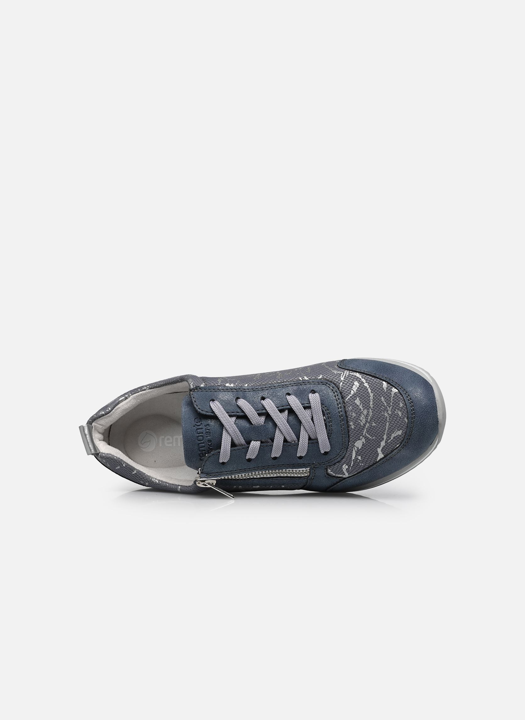 Baskets basses D2401 femme bleu Remonte Baskets basses D2401 femme bleu ADRIA/LIGHTBLUE/SILVER/SILVER