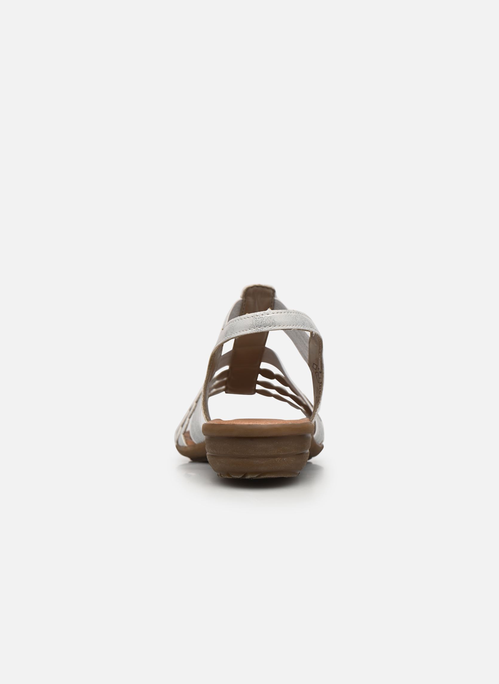 Sandales R3665 femme gris Remonte Sandales R3665 femme gris ICE/WEISS-SILBER