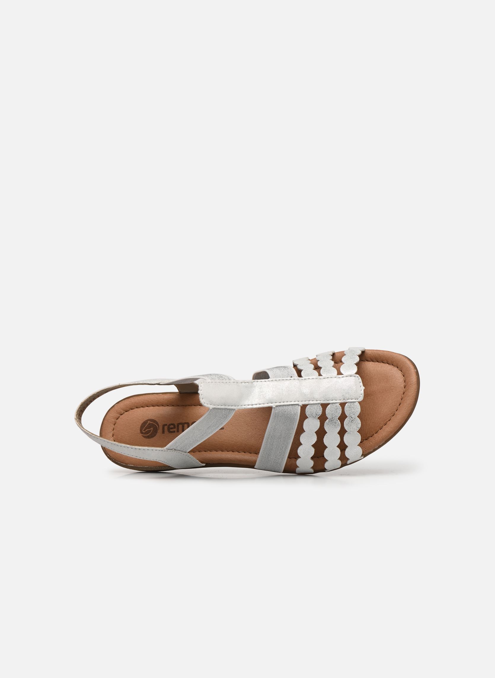 Sandales R3665 femme gris Remonte Sandales R3665 femme gris ICE/WEISS-SILBER
