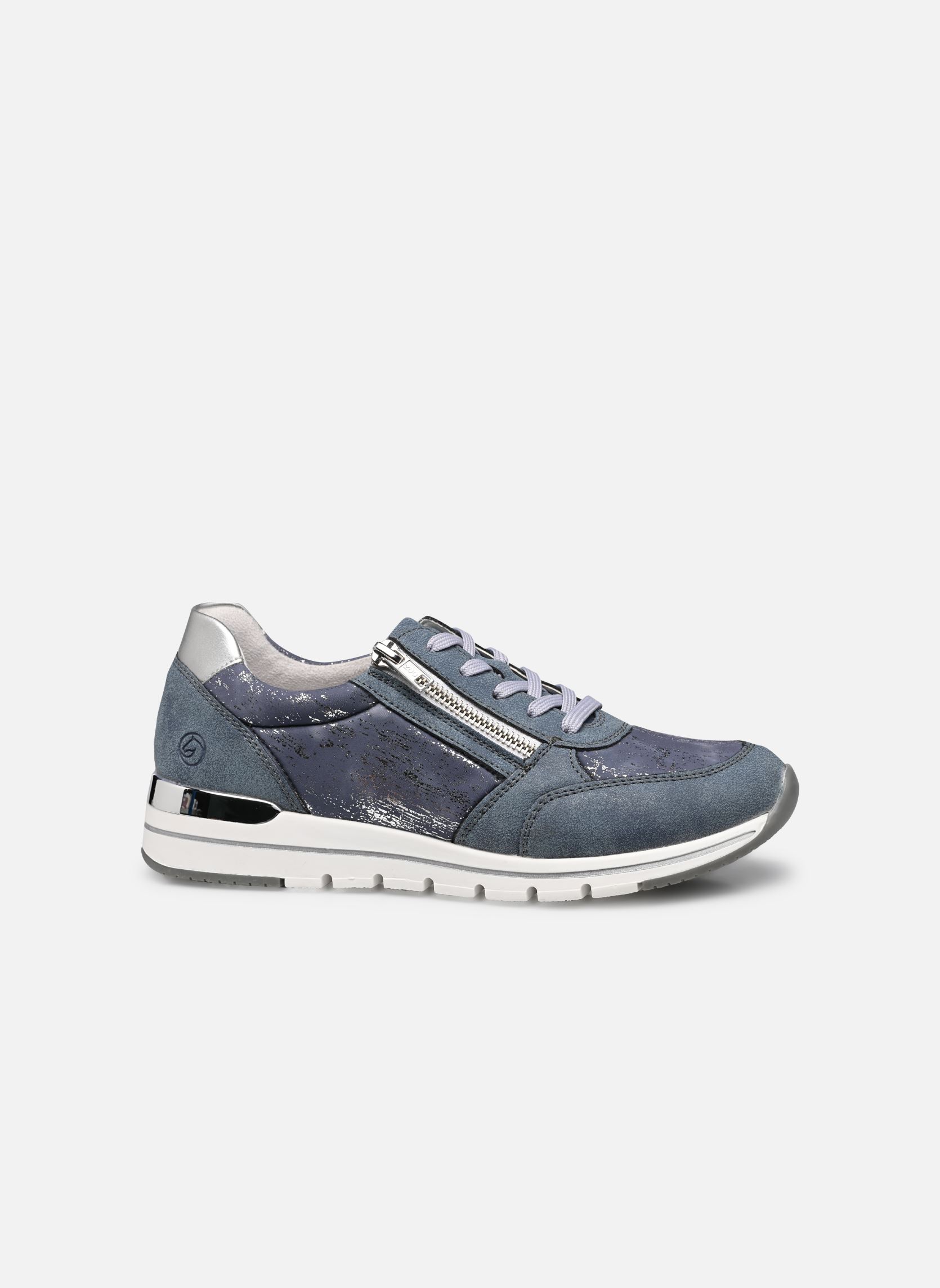 Baskets basses R6700 femme bleu Remonte Baskets basses R6700 femme bleu ADRIA/LIGHTBLUE-SILVER/SILVER