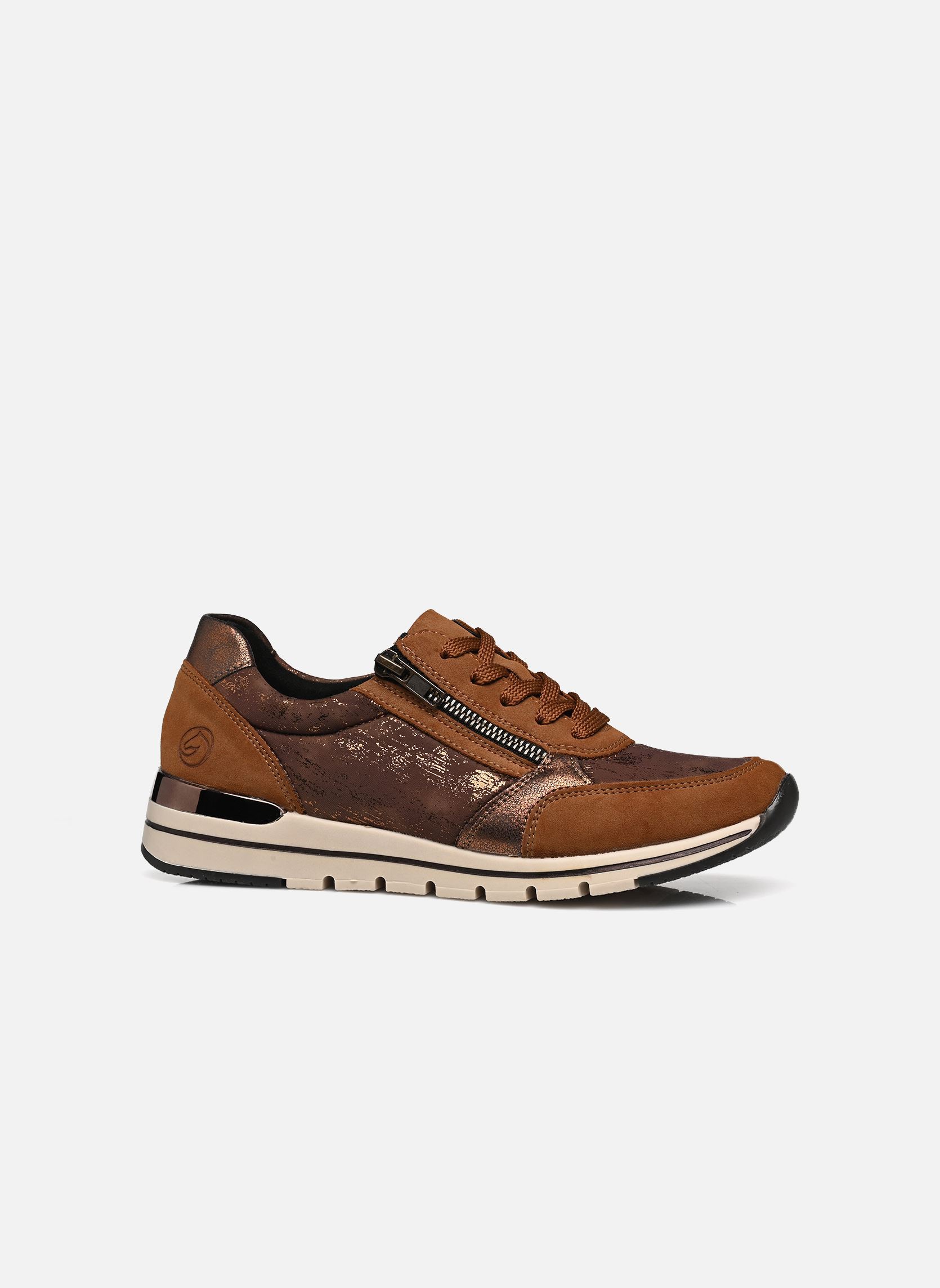 Sneakers basse R6700 donna marrone Remonte Sneakers basse R6700 donna marrone REH/NOCCIA-METALLIC/T5804