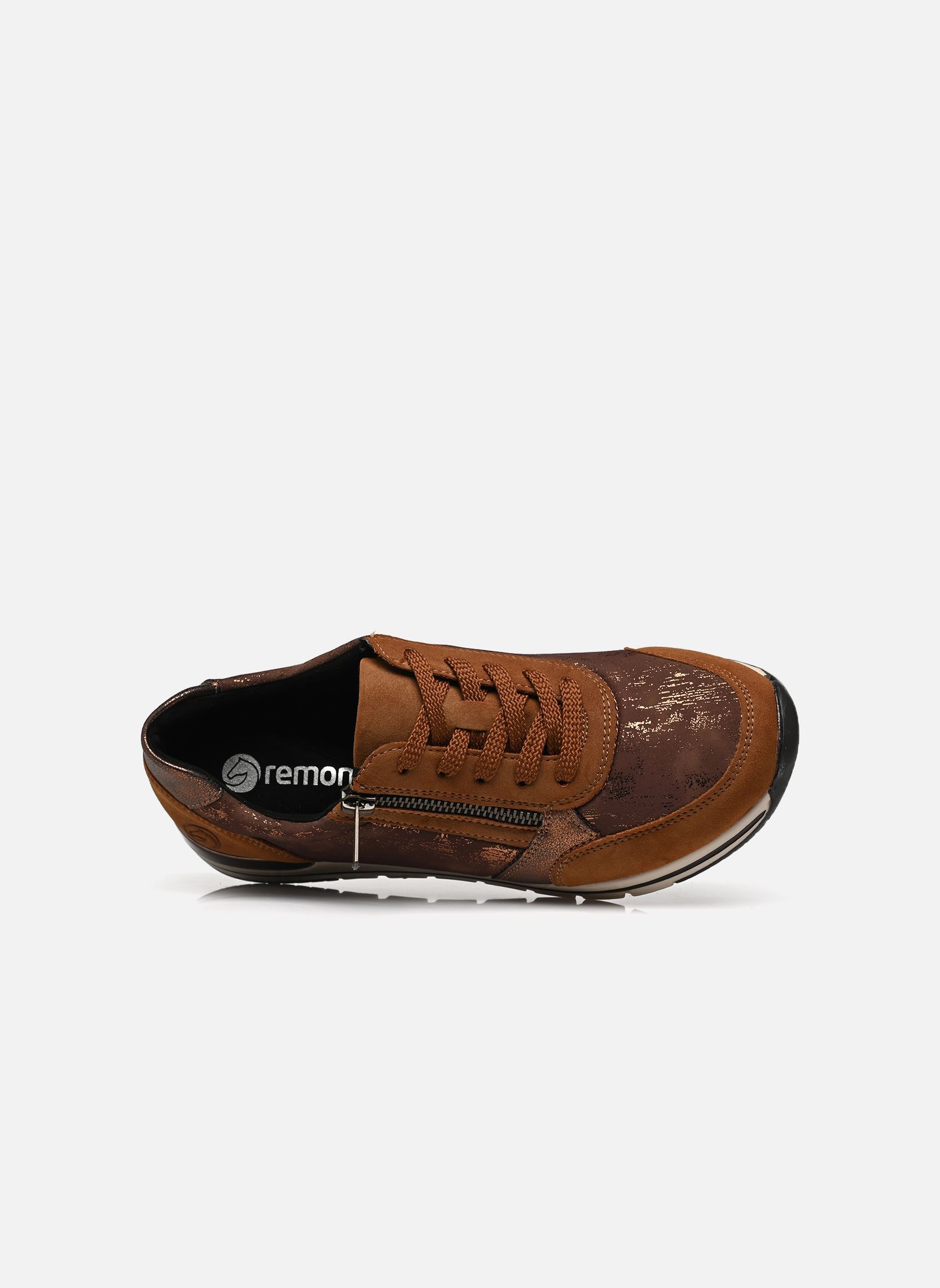 Sneakers basse R6700 donna marrone Remonte Sneakers basse R6700 donna marrone REH/NOCCIA-METALLIC/T5804