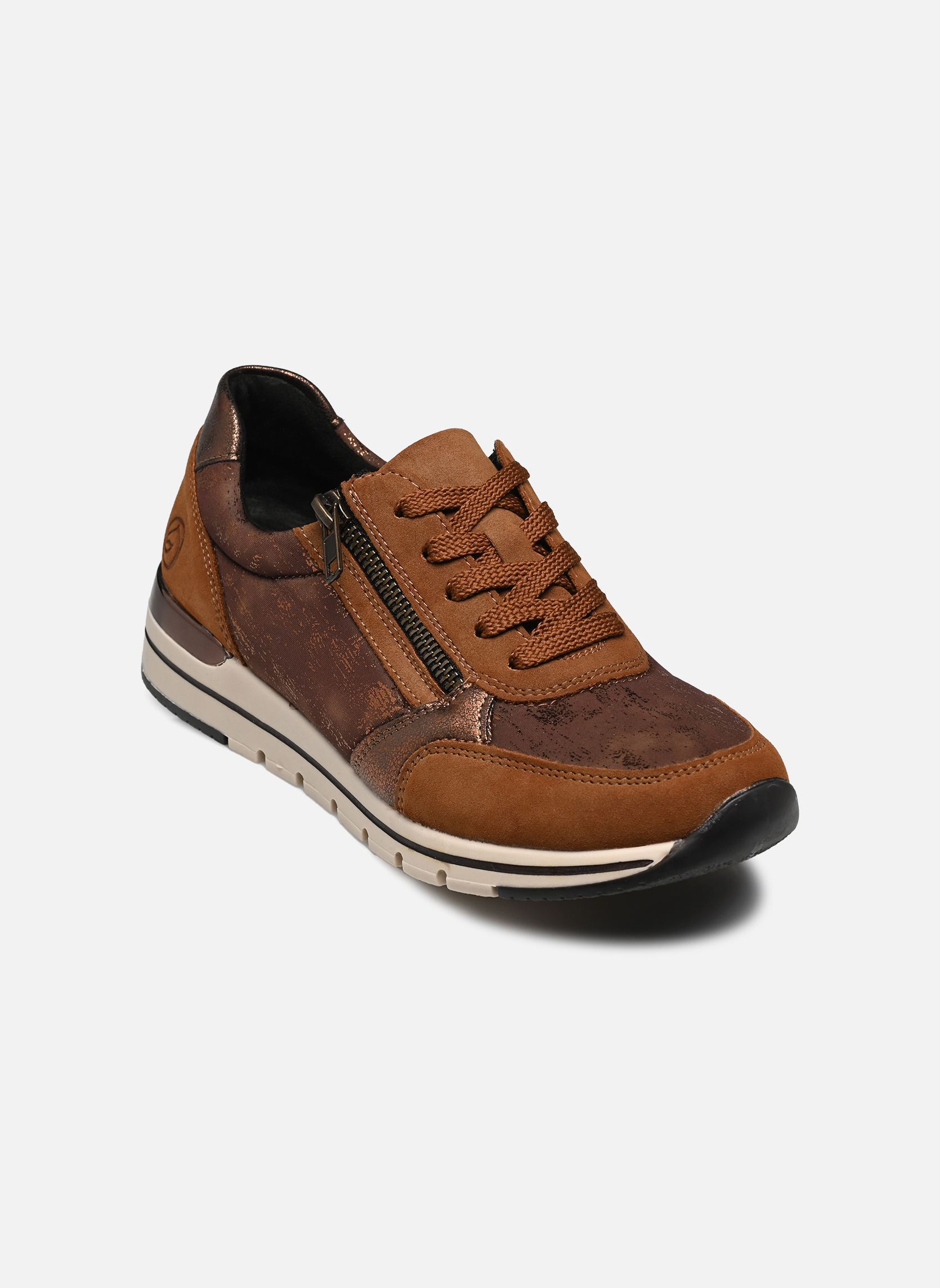 Sneakers basse R6700 donna marrone Remonte Sneakers basse R6700 donna marrone REH/NOCCIA-METALLIC/T5804