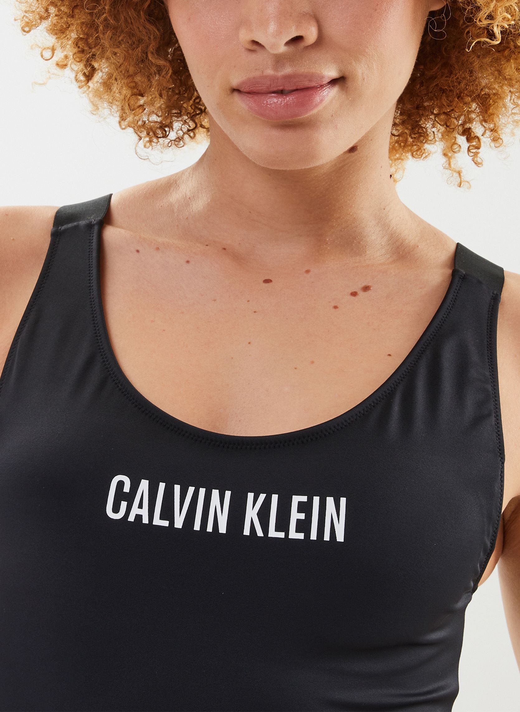 Einteiler Scoop Back One Piece damen schwarz Calvin Klein Einteiler Scoop Back One Piece damen schwarz BEH PVH BLACK
