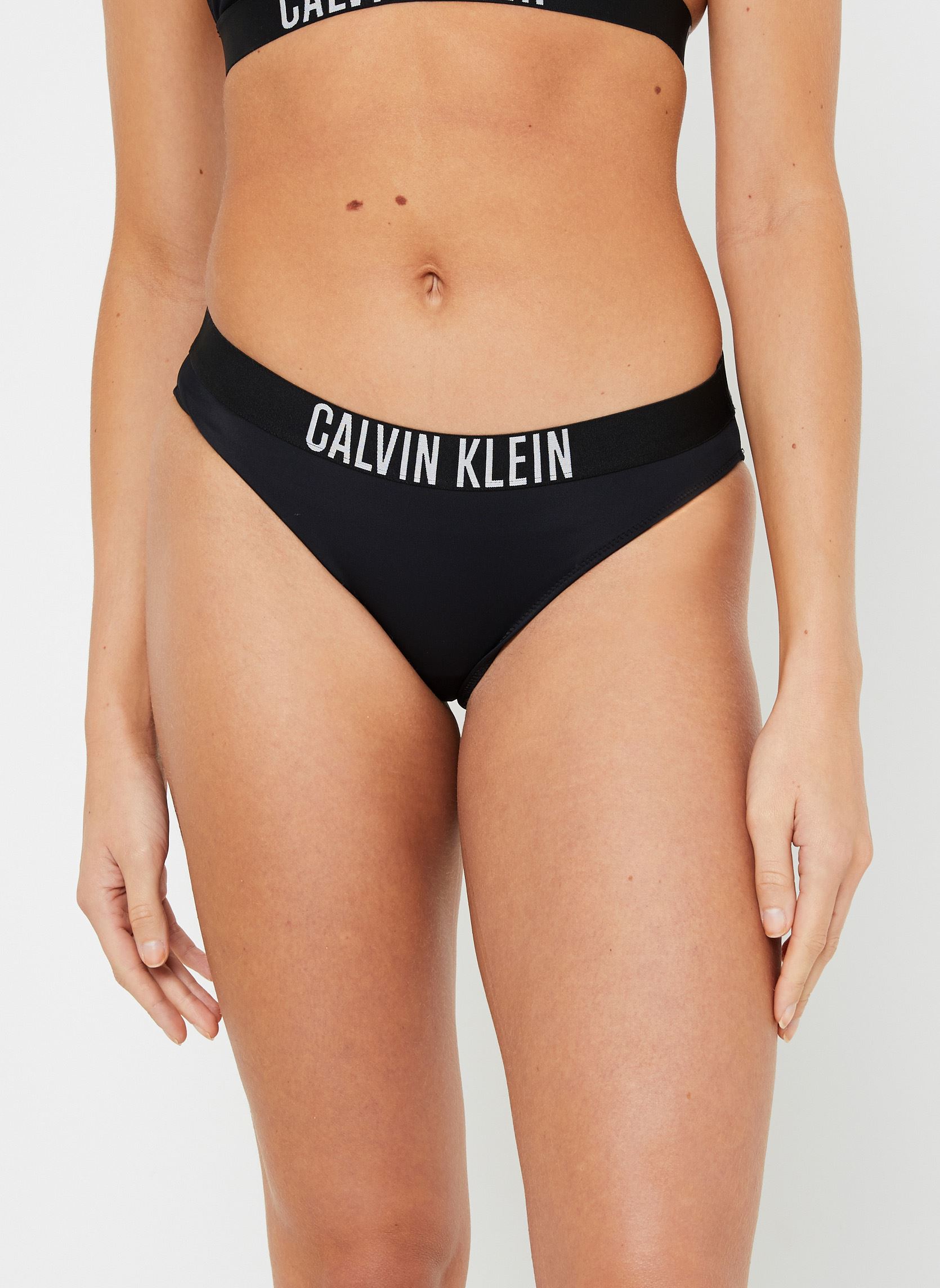 Culottes & slips Calvin Klein Jeans Culotte bresilienne Ref 58712 P7A Heather US - vue 6