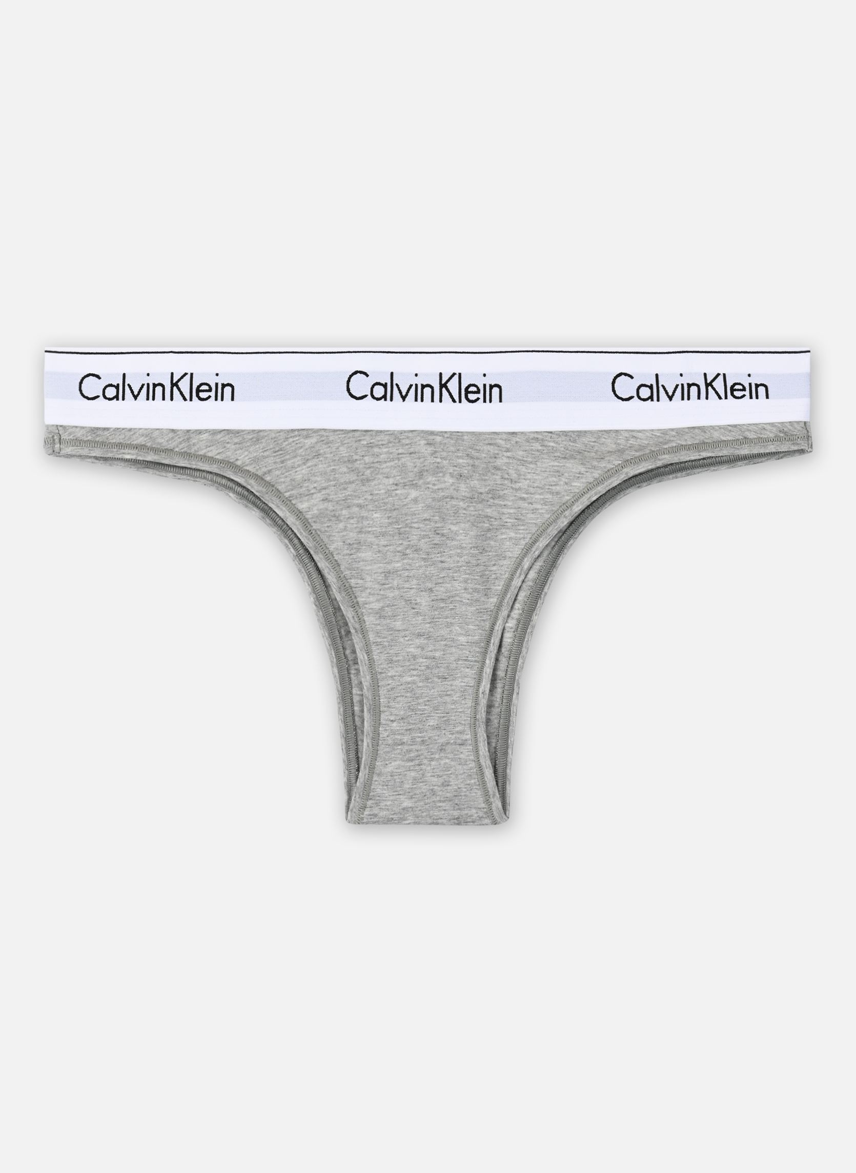 Culottes & slips Calvin Klein Jeans Culotte bresilienne Ref 58712 P7A Heather US - vue 2