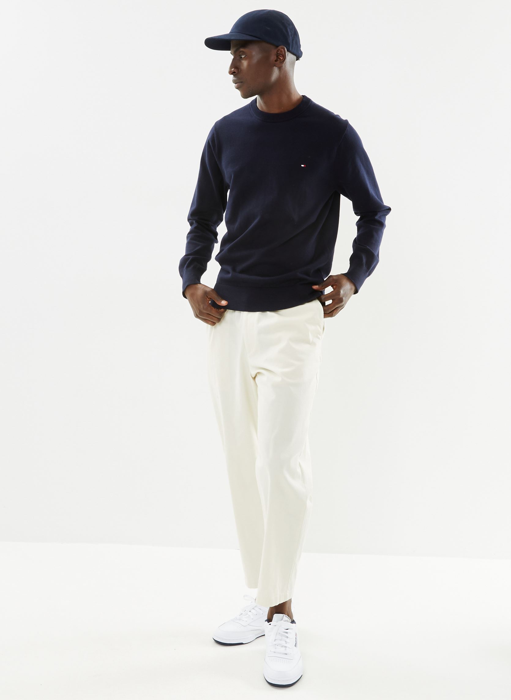 Pulls 1985 Crew Neck Sweat homme bleu Tommy Hilfiger Pulls 1985 Crew Neck Sweat homme bleu DESERT SKY