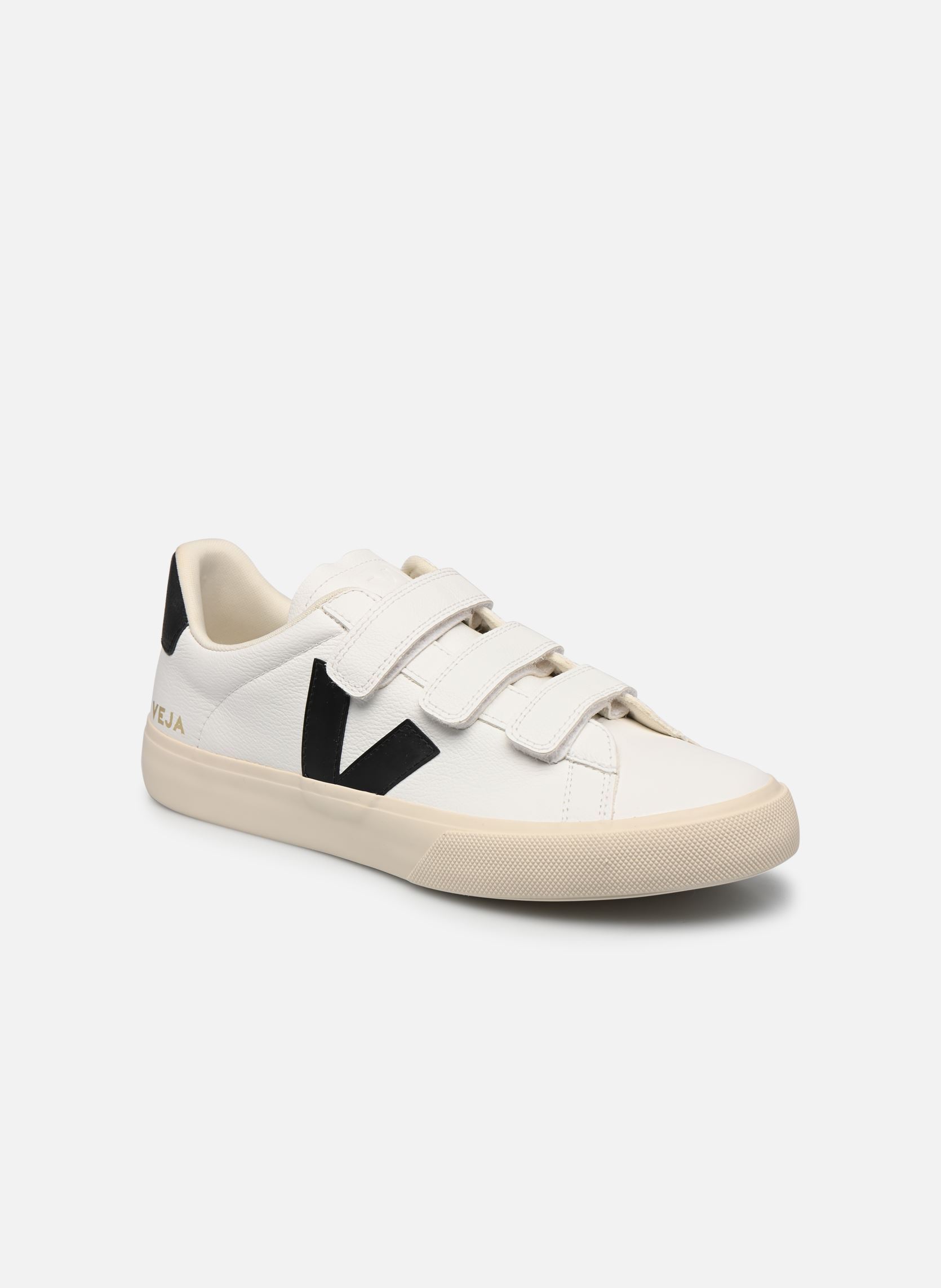 Baskets basses Recife Logo M homme blanc Veja Baskets basses Recife Logo M homme blanc EXTRA WHITE BLACK