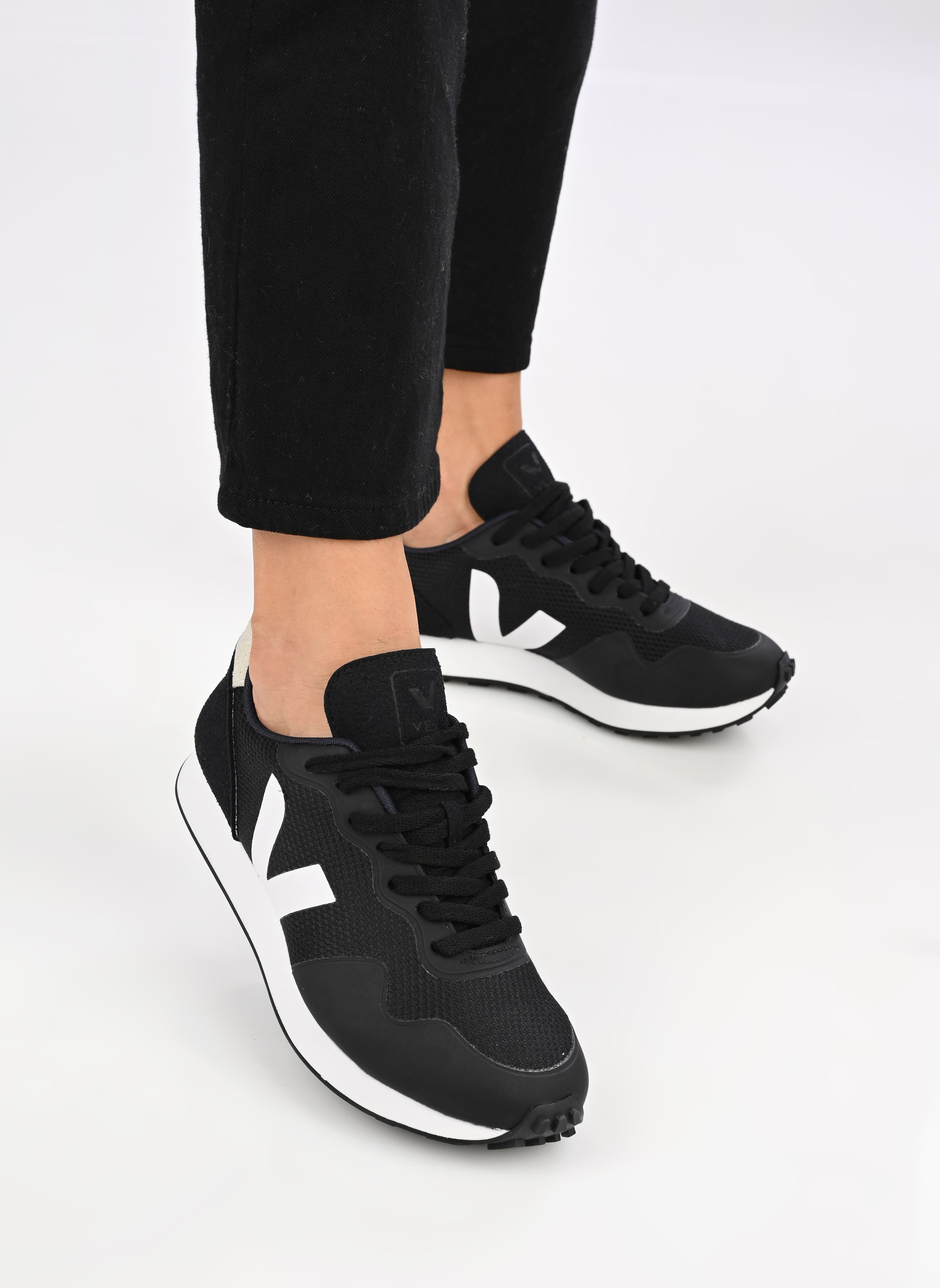 Baskets basses Sdu Tpu femme noir Veja Baskets basses Sdu Tpu femme noir Black_White