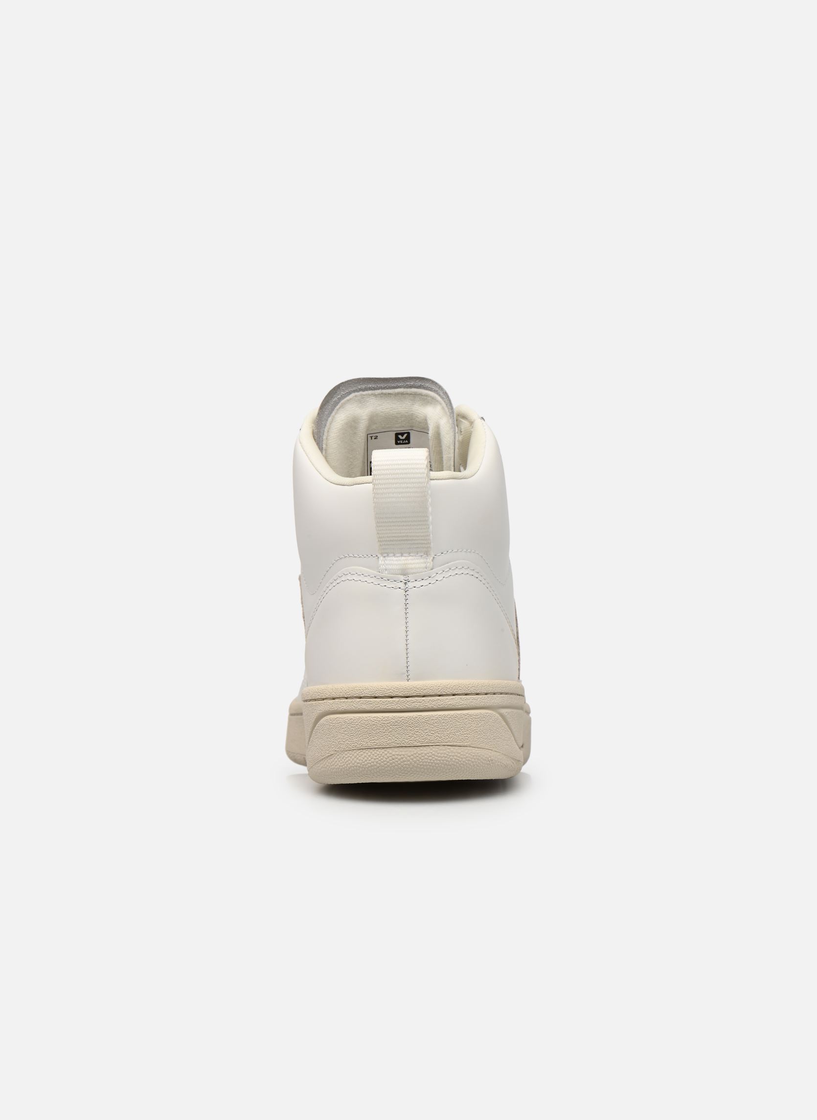 Baskets montantes V-15 Leather M homme blanc Veja Baskets montantes V-15 Leather M homme blanc EXTRA WHITE