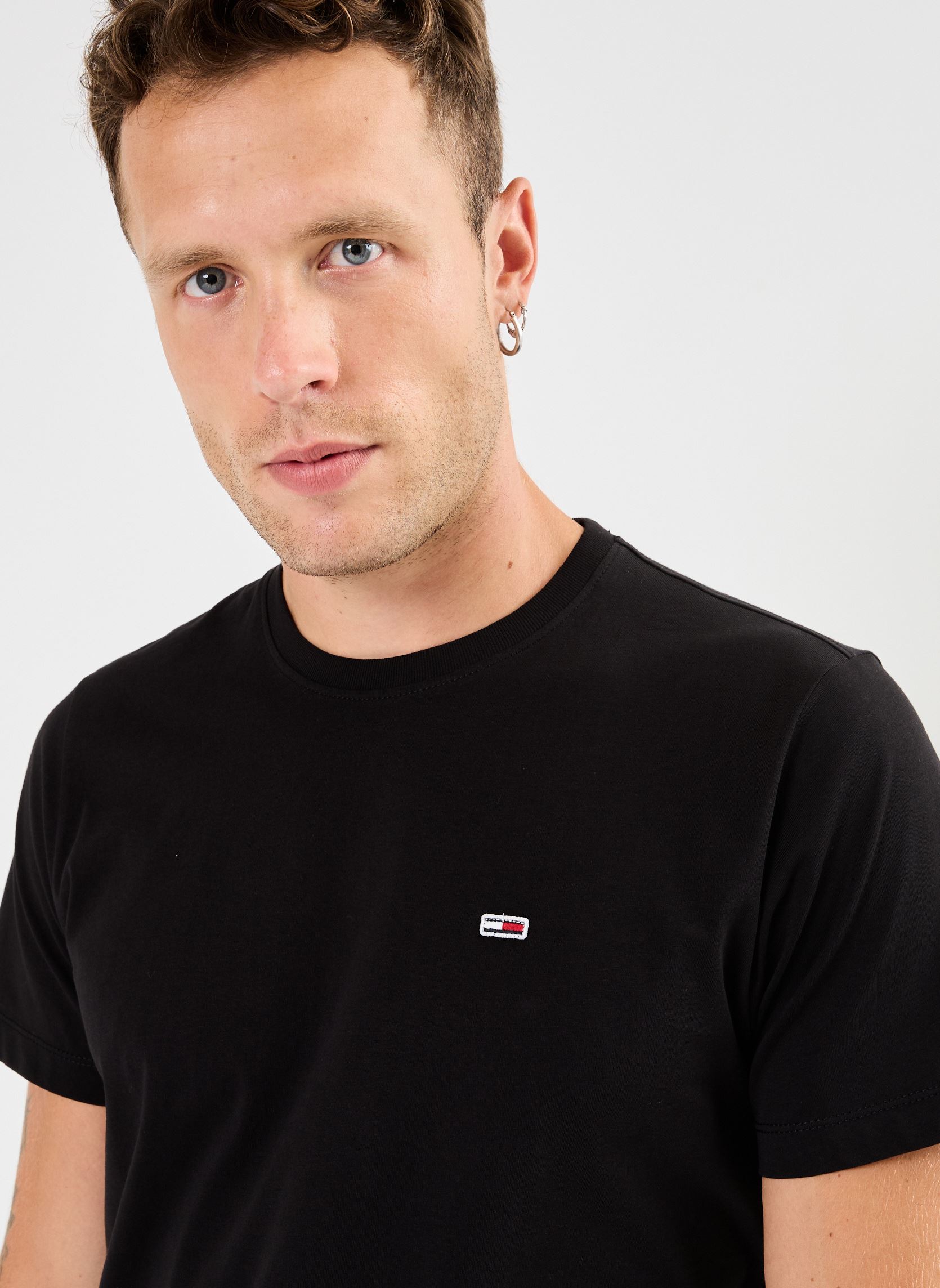 Tee-shirts Tjm Classic Jersey C homme noir Tommy Jeans Tee-shirts Tjm Classic Jersey C homme noir BLACK