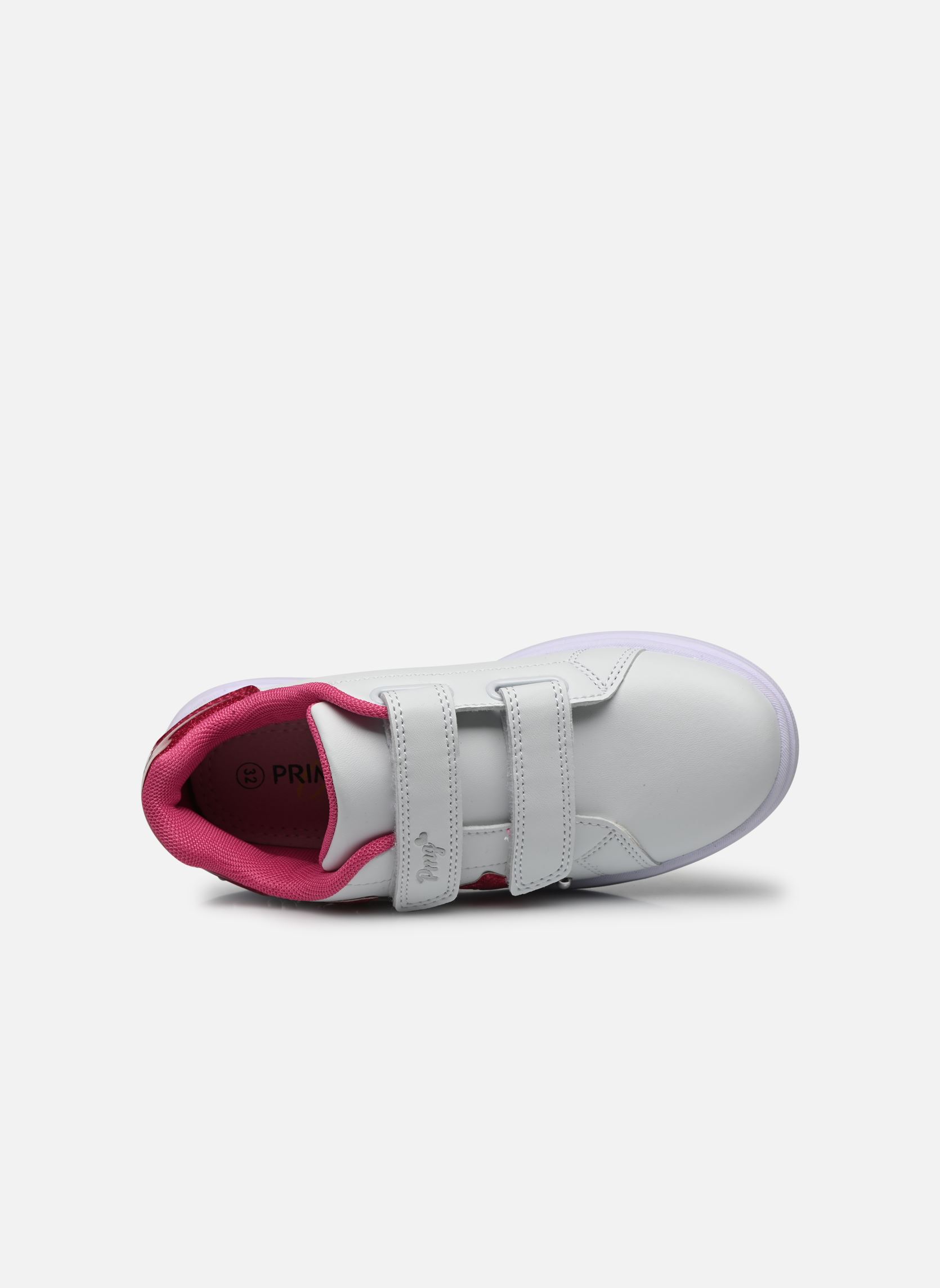 Niedrige Sneaker B&G Tween mädchen weiß Primigi Niedrige Sneaker B&G Tween mädchen weiß BIANCO/FUXIA