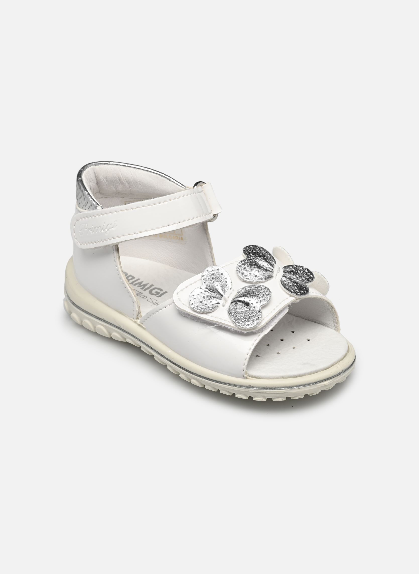 Sandales Baby Sweet fille blanc Primigi Sandales Baby Sweet fille blanc BIANCO/ARGENTO