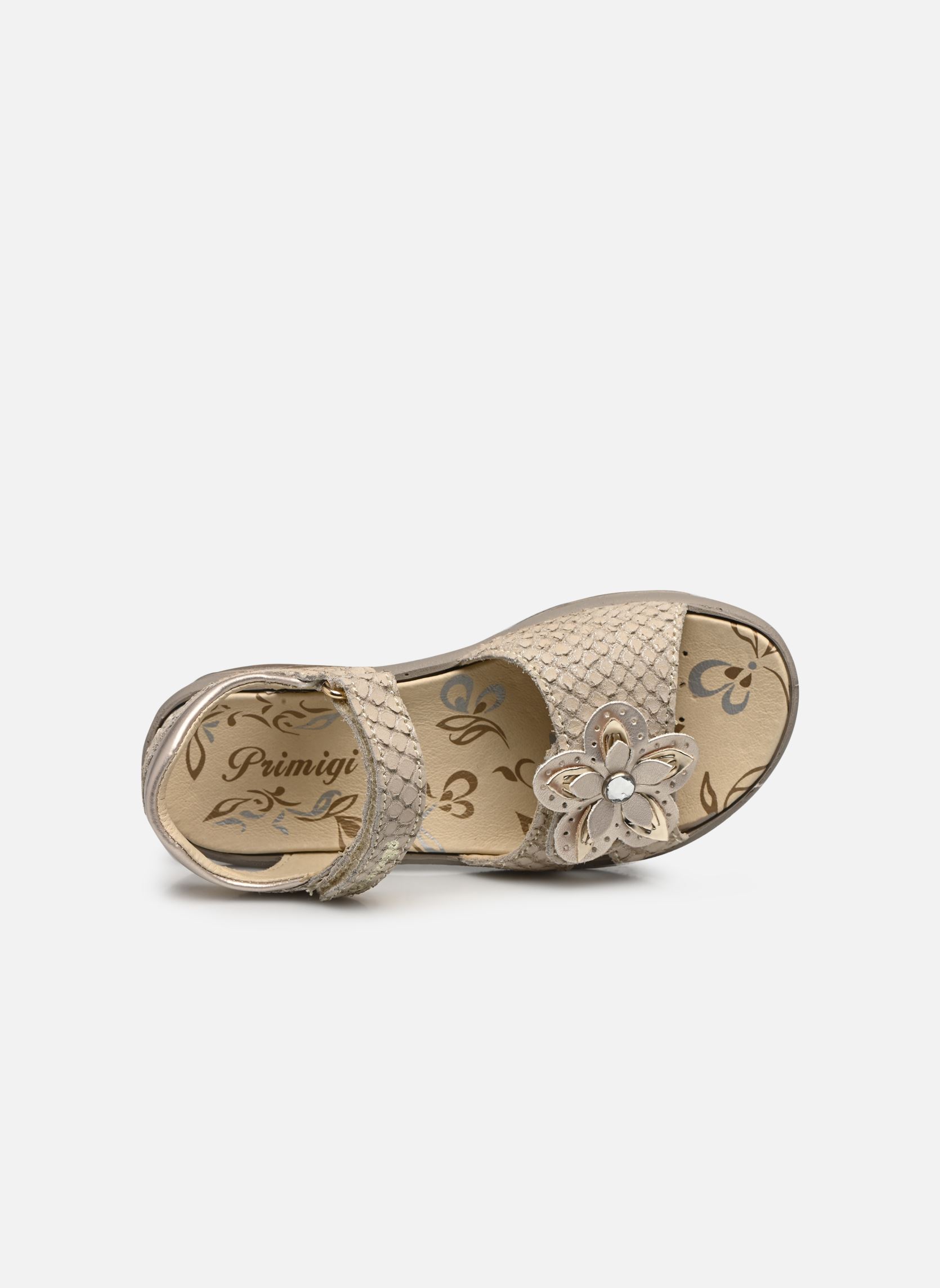 Sandales Breeze fille marron Primigi Sandales Breeze fille marron PANNA/PLATINO