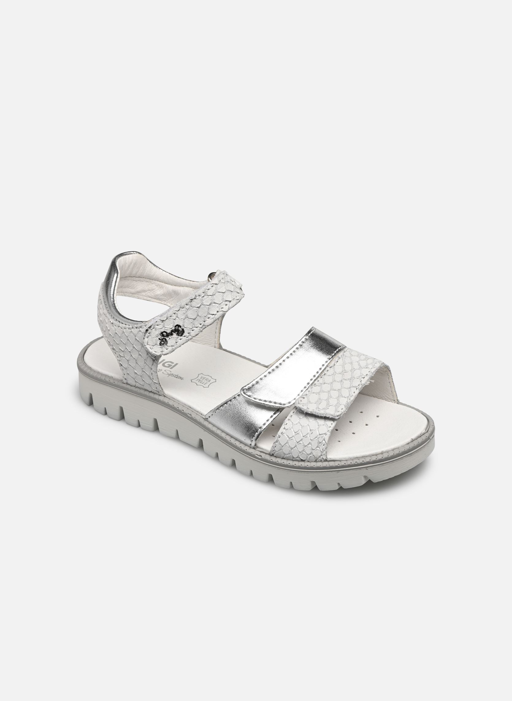 Sandalen Axel mädchen weiß Primigi Sandalen Axel mädchen weiß BIANCO/ARGENTO