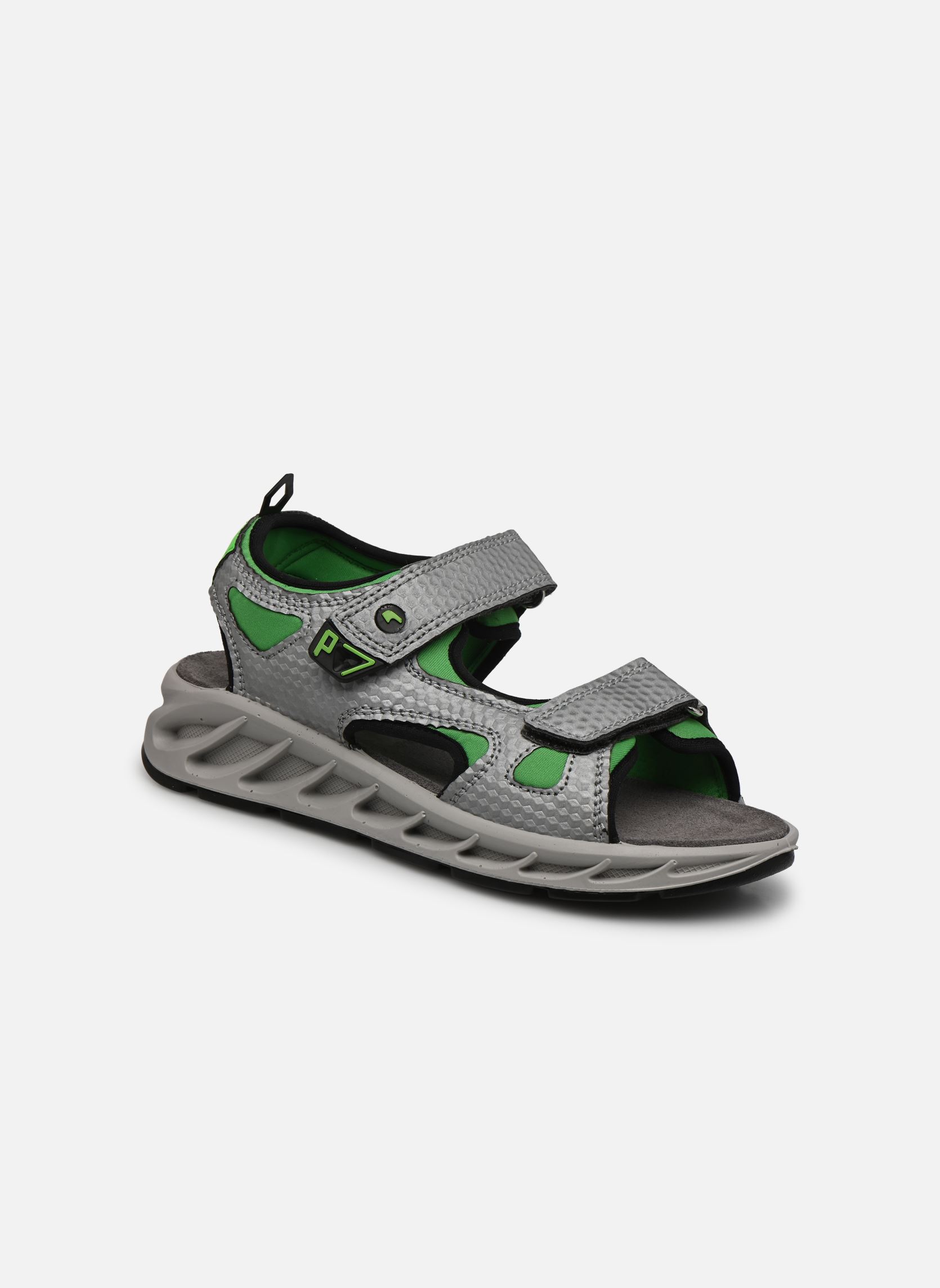 Sandales Onda garçon gris Primigi Sandales Onda garçon gris ARGENTO/VERDE