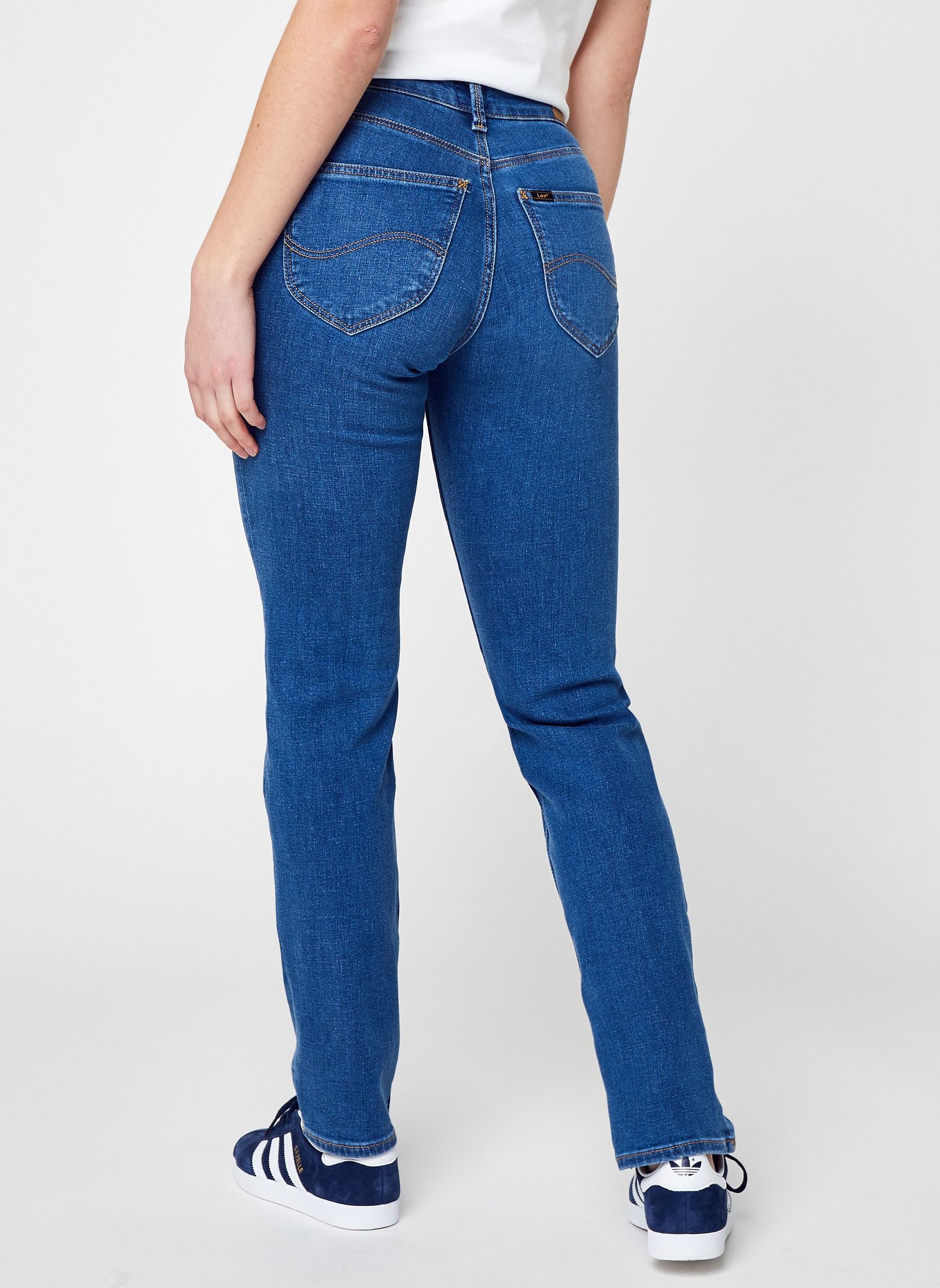 Jeans droit MARION STRAIGHT MID ADA femme bleu Lee Jeans droit MARION STRAIGHT MID ADA femme bleu BLEU